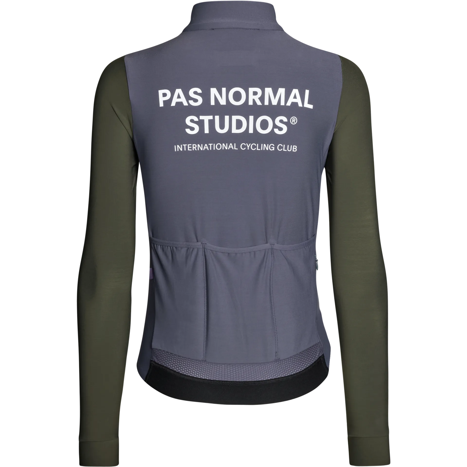 PAS NORMAL STUDIOS Mechanism Women Long Sleeve Jersey - Steel/Dark Olive - Image 2