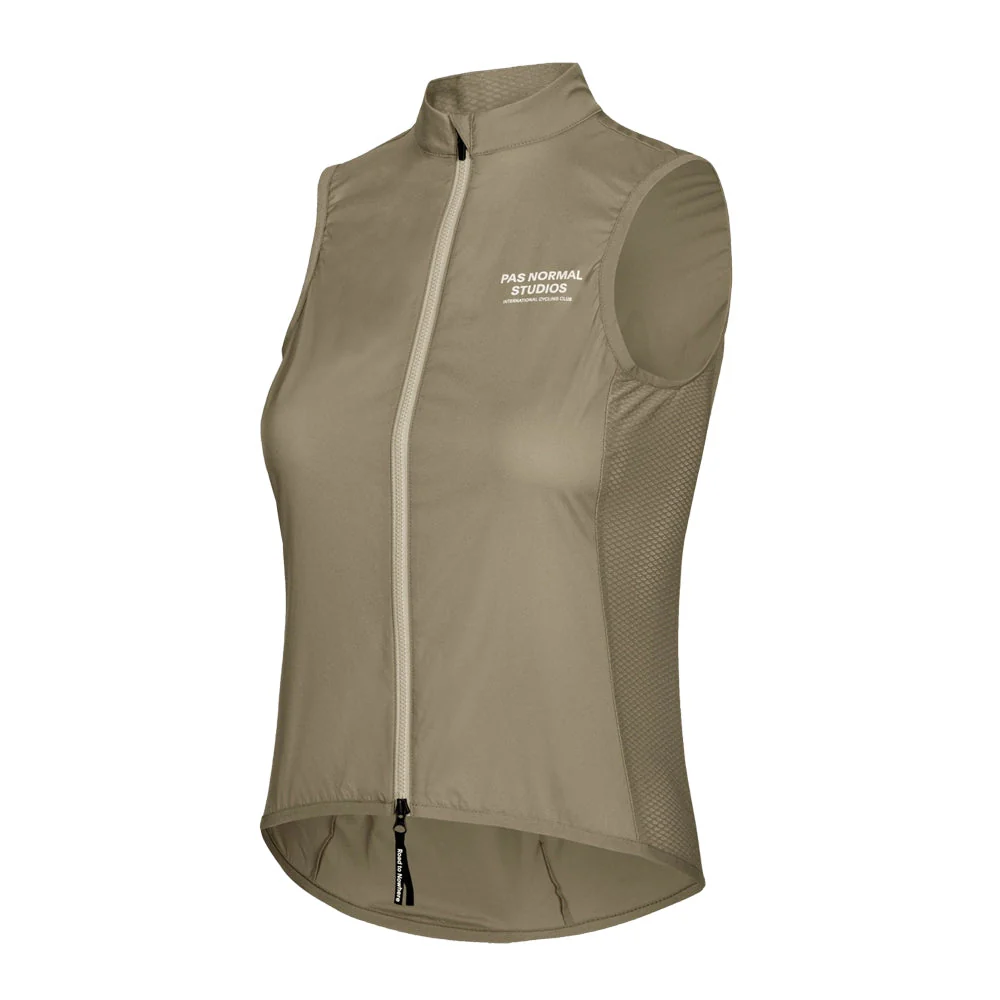 PAS NORMAL STUDIOS Mechanism Women Stow Away Gilet - Beige - Image 3