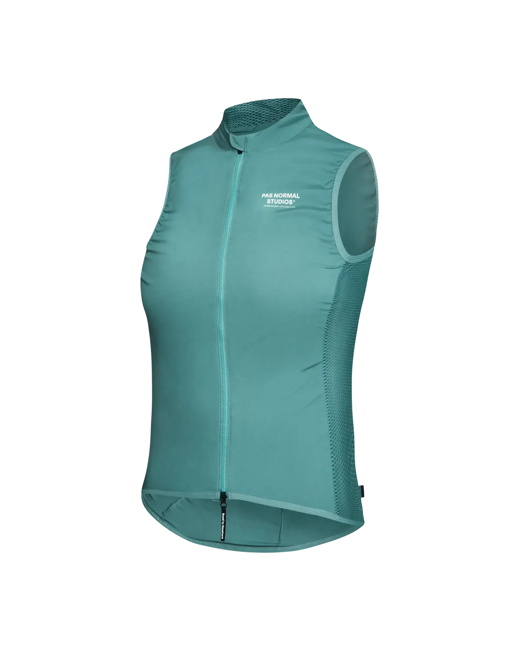 PAS NORMAL STUDIOS Mechanism Women Stow Away Gilet - Grey Teal - Image 3