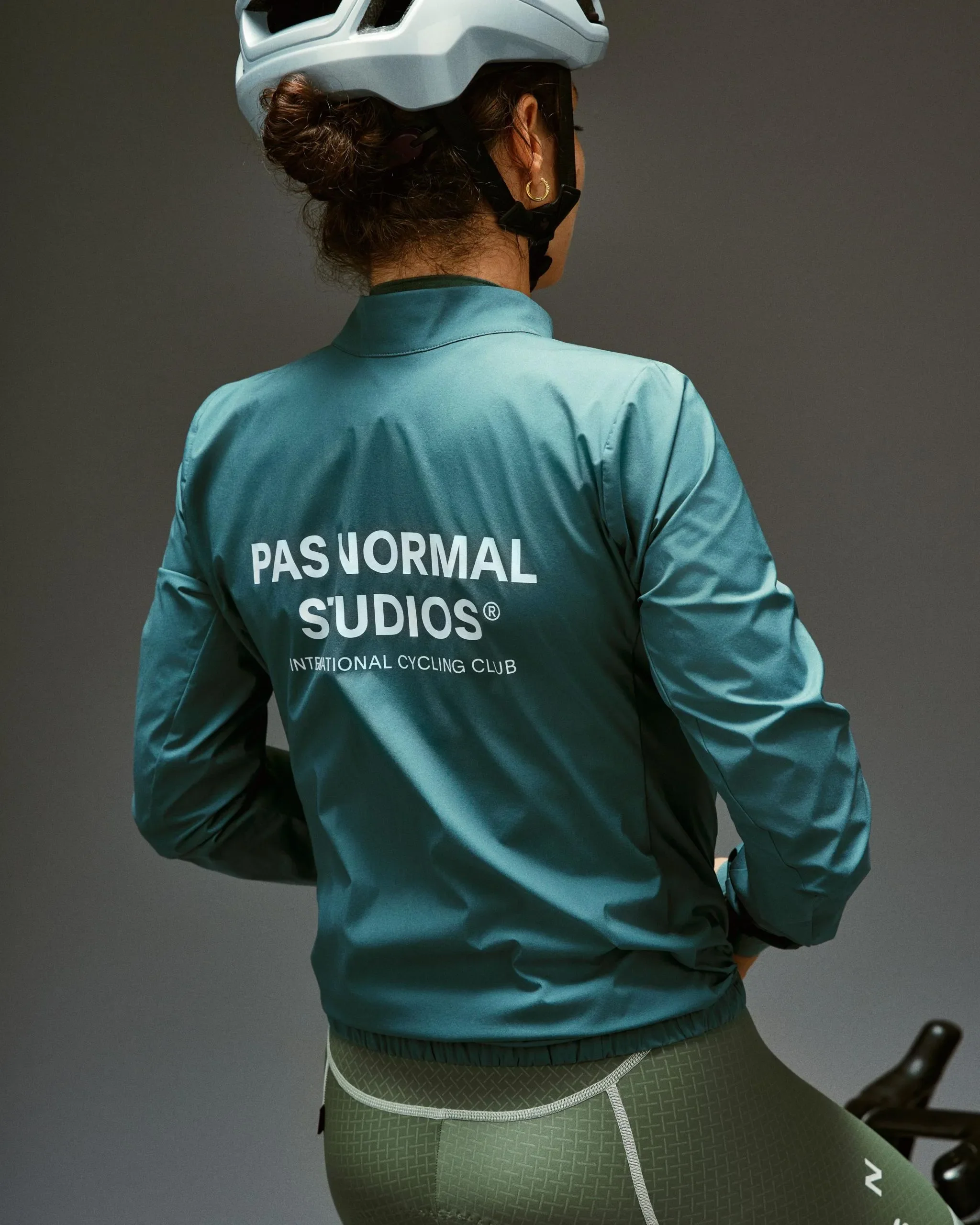 PAS NORMAL STUDIOS Mechanism Women Stow Away Jacket - Grey Teal - Image 3