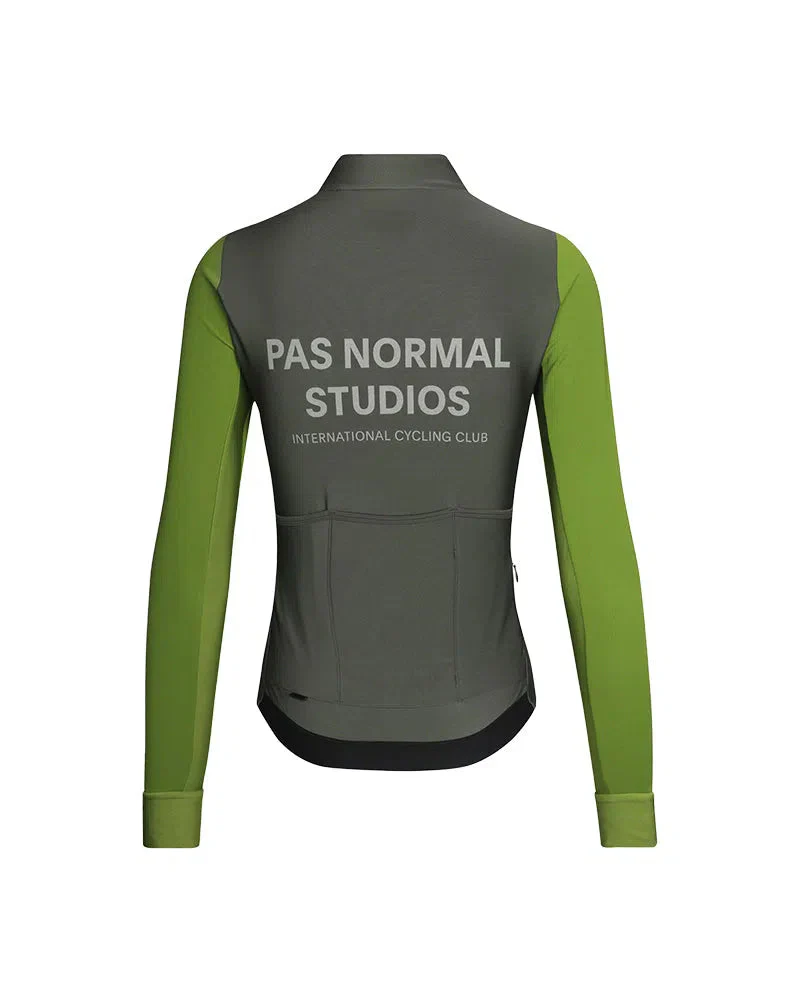 PAS NORMAL STUDIOS Mechanism Women Thermal Long Sleeve Jersey - Ivy Green - Image 2