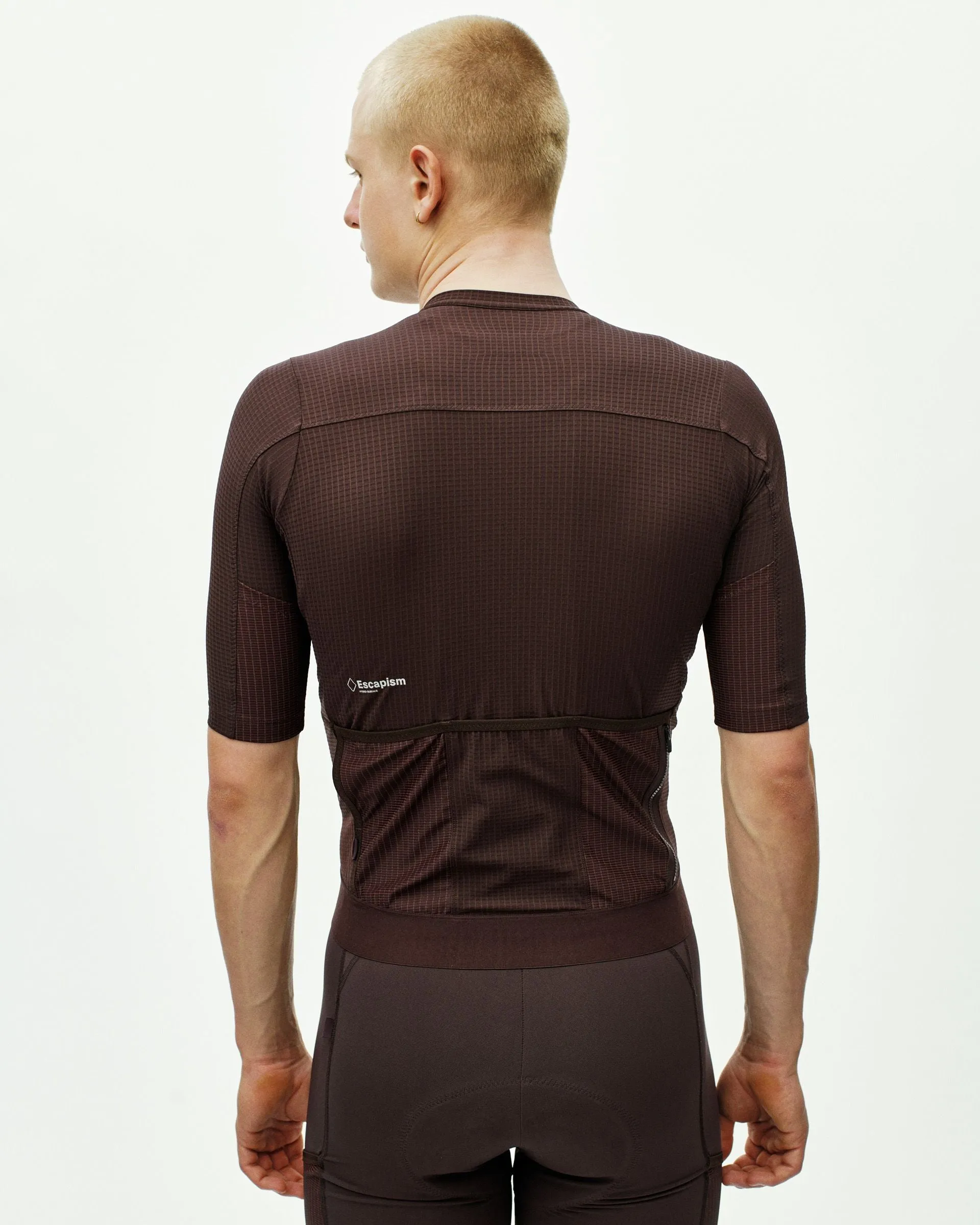 PAS NORMAL STUDIOS Men's Escapism Jersey - Dark Red - Image 4