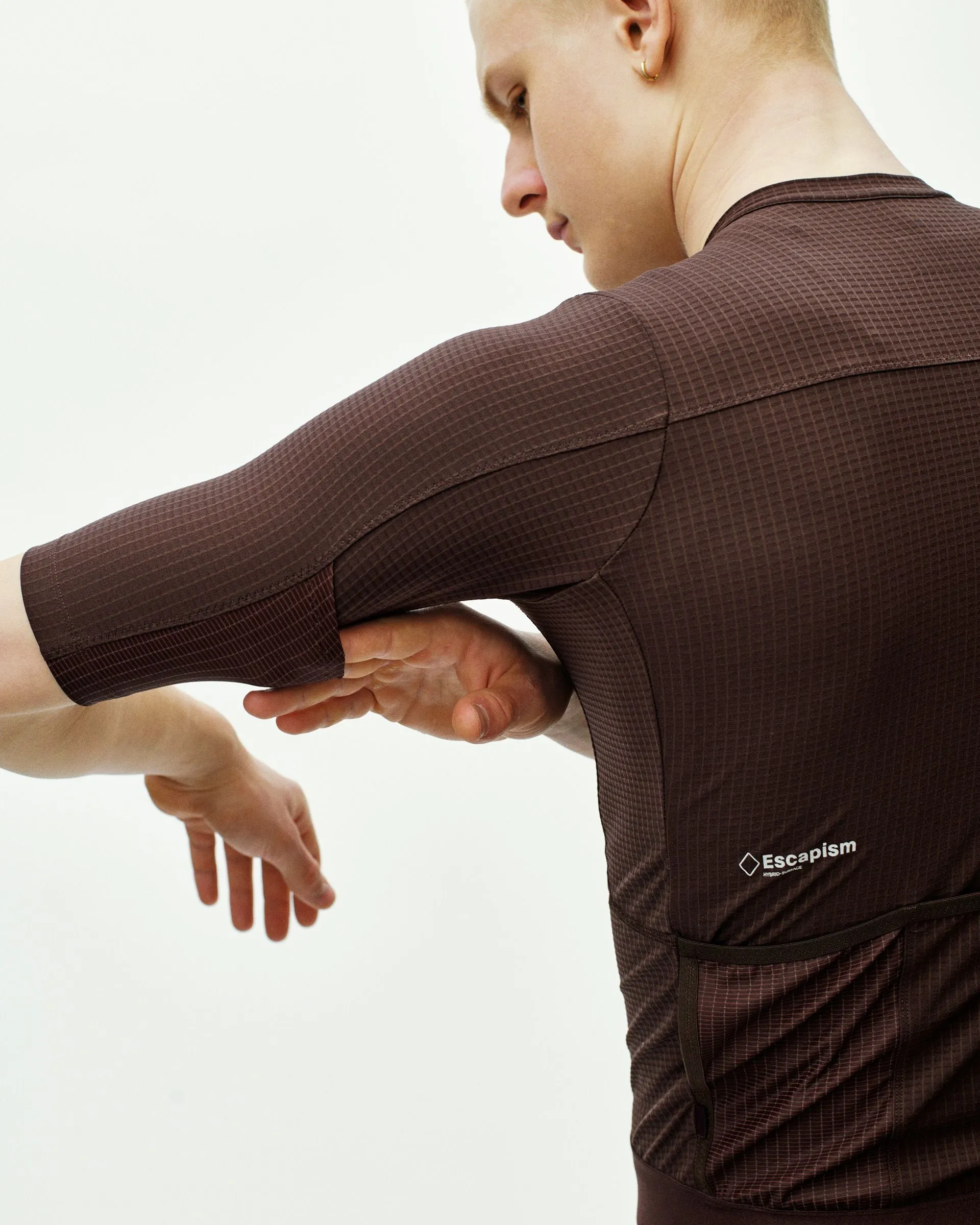 PAS NORMAL STUDIOS Men's Escapism Jersey - Dark Red - Image 5