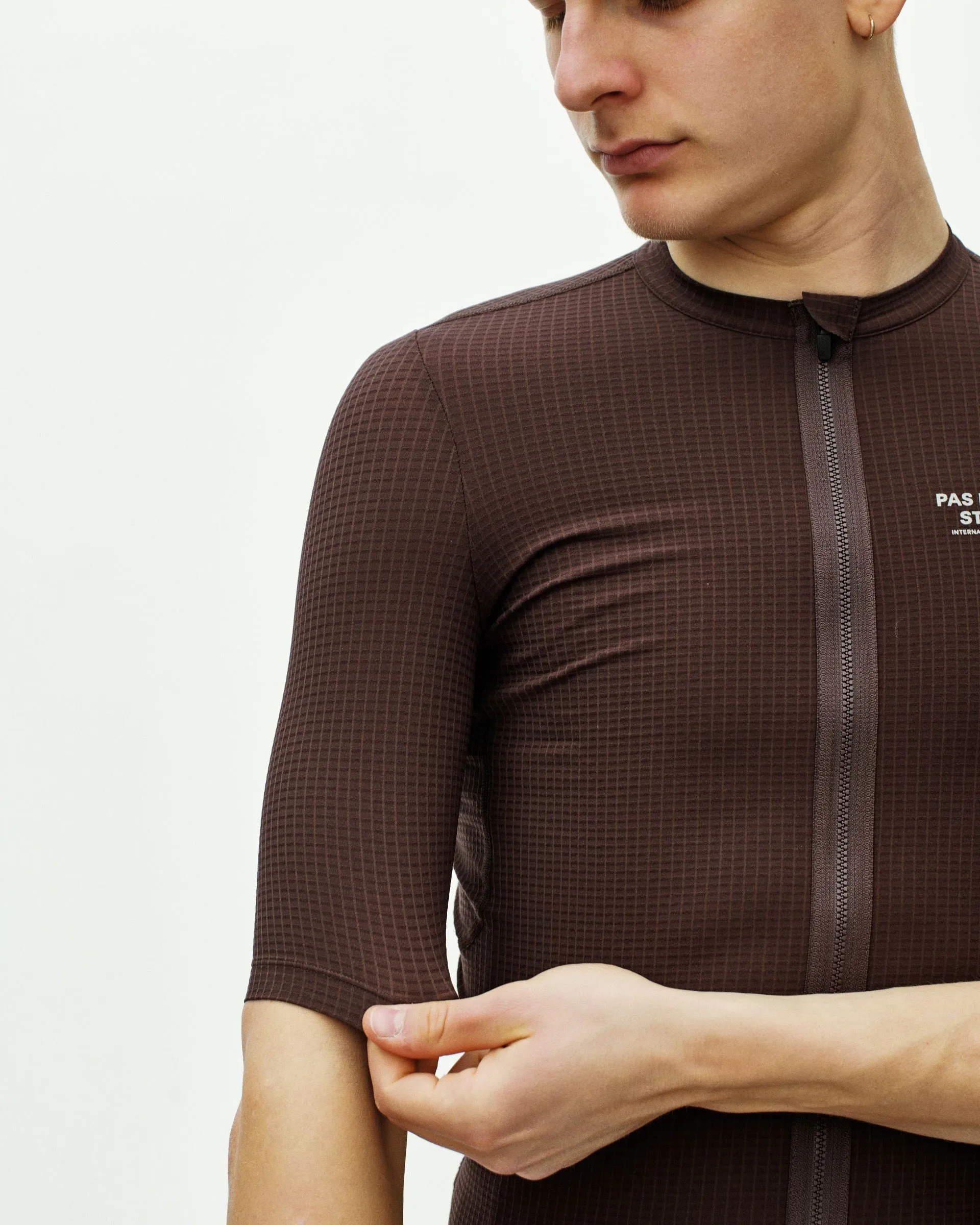 PAS NORMAL STUDIOS Men's Escapism Jersey - Dark Red - Image 8