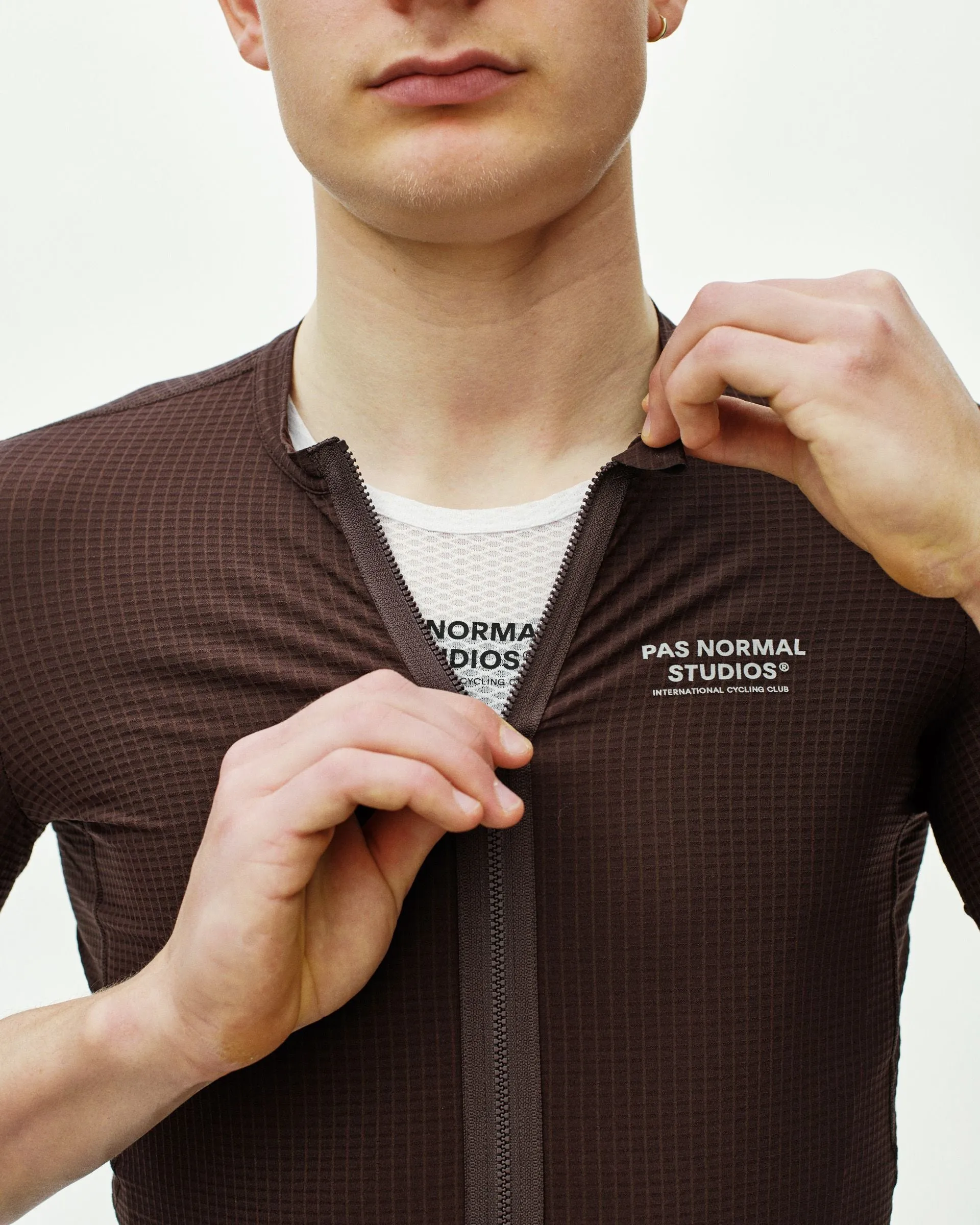 PAS NORMAL STUDIOS Men's Escapism Jersey - Dark Red - Image 9