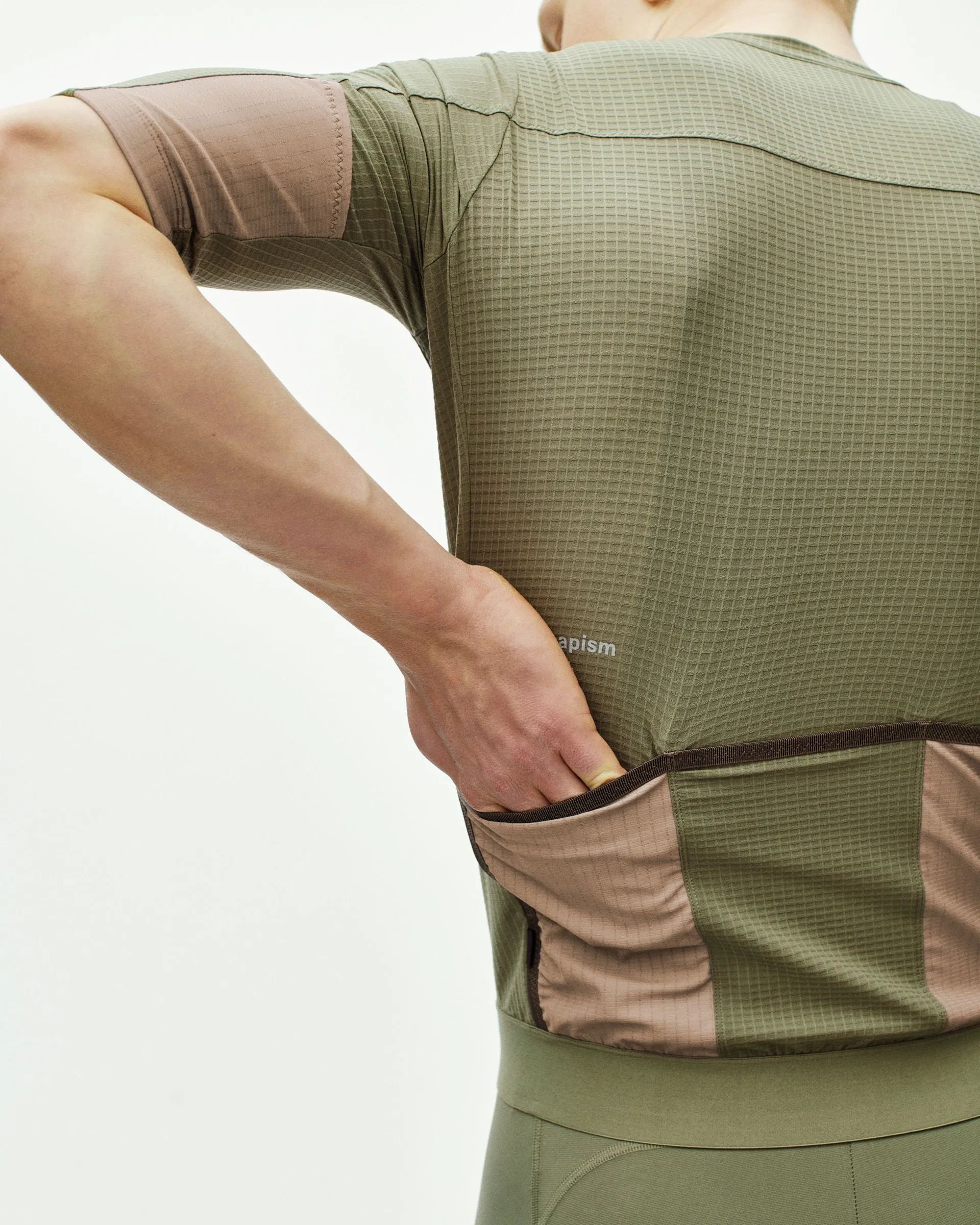 PAS NORMAL STUDIOS Men's Escapism Jersey - Light Olive - Image 10
