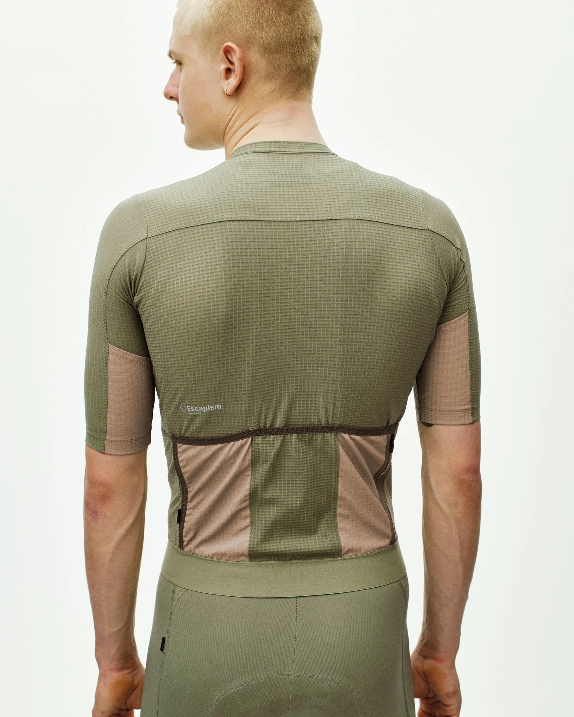 PAS NORMAL STUDIOS Men's Escapism Jersey - Light Olive - Image 4