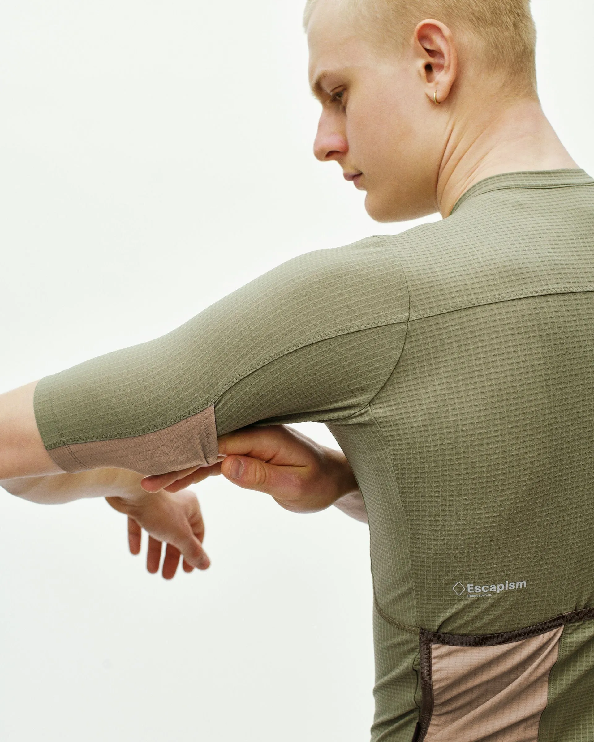 PAS NORMAL STUDIOS Men's Escapism Jersey - Light Olive - Image 5