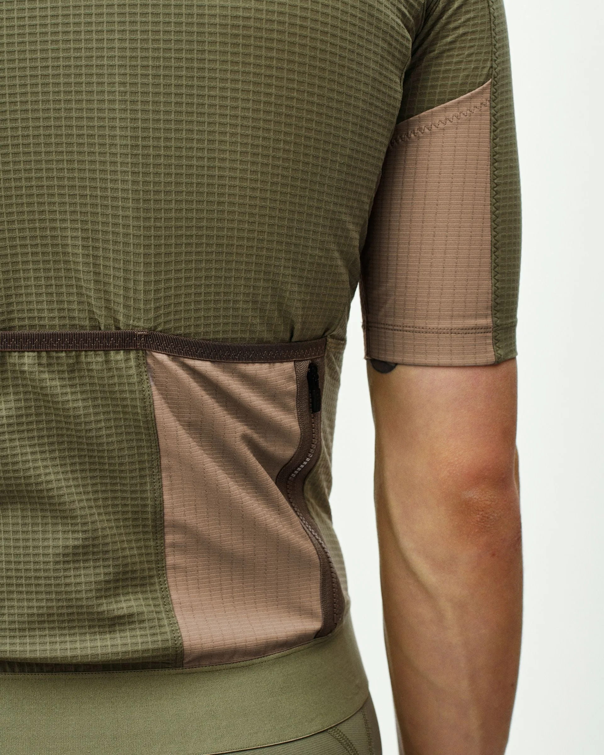 PAS NORMAL STUDIOS Men's Escapism Jersey - Light Olive - Image 6