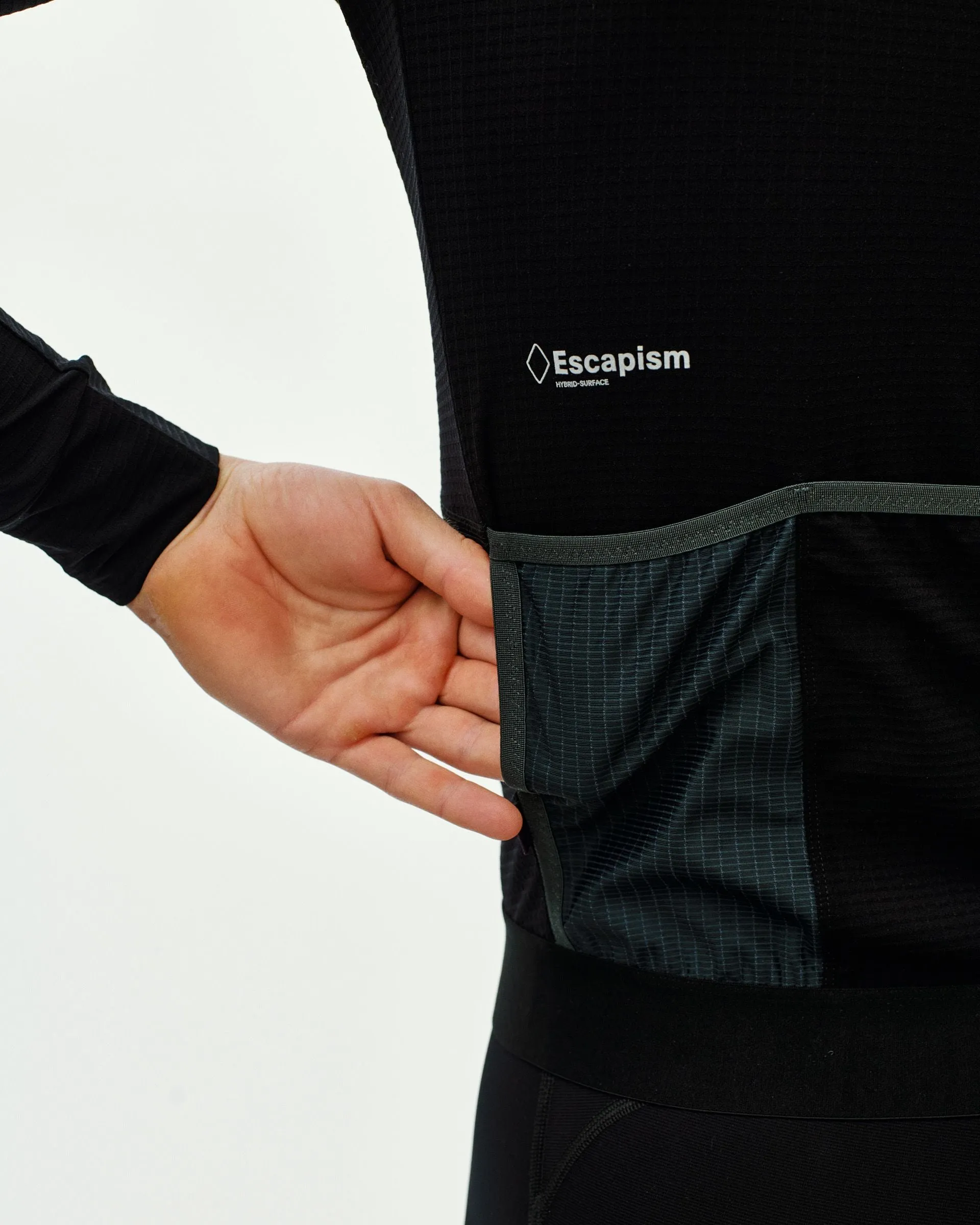 PAS NORMAL STUDIOS Men's Escapism Long Sleeve Jersey - Black - Image 10