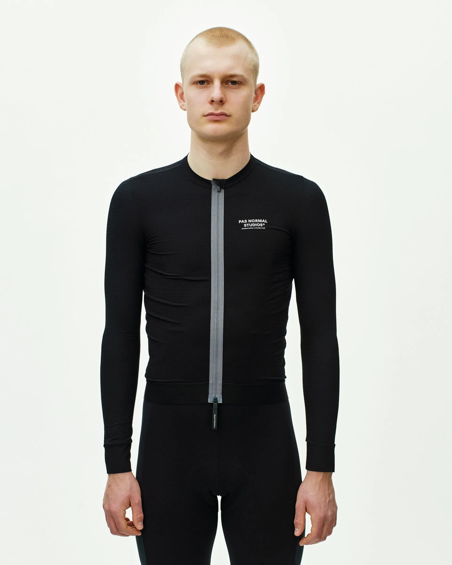 PAS NORMAL STUDIOS Men's Escapism Long Sleeve Jersey - Black - Image 2