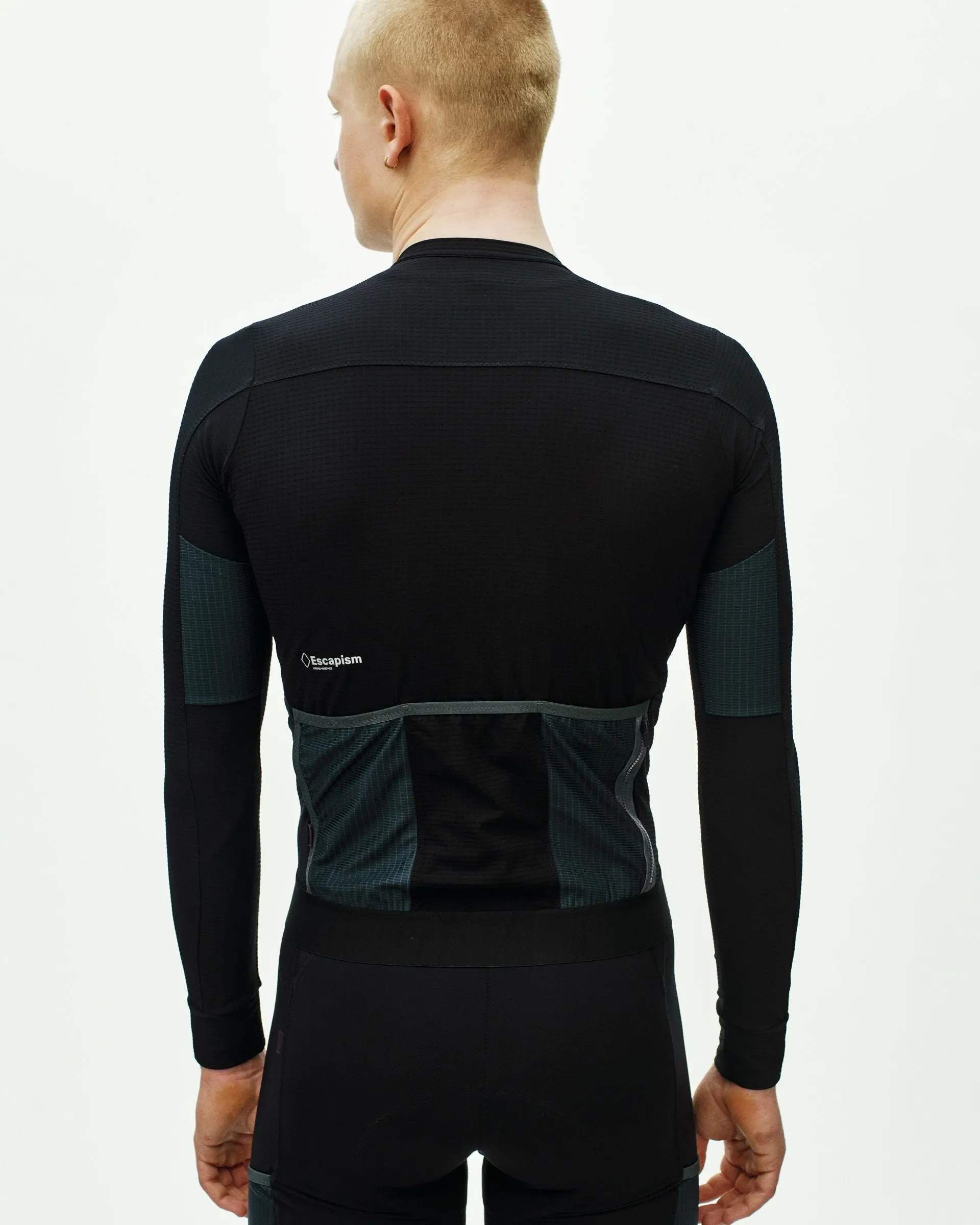 PAS NORMAL STUDIOS Men's Escapism Long Sleeve Jersey - Black - Image 4