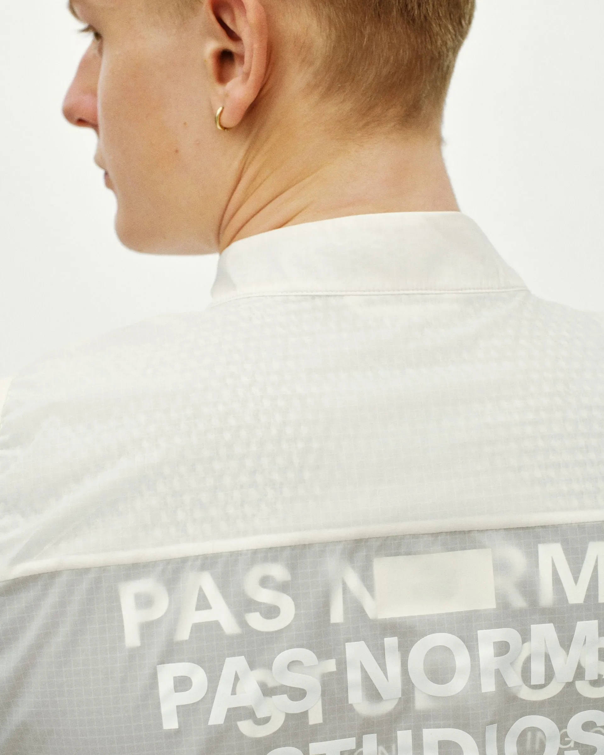 PAS NORMAL STUDIOS Men's Essential Insulated Gilet - Off White - Image 8