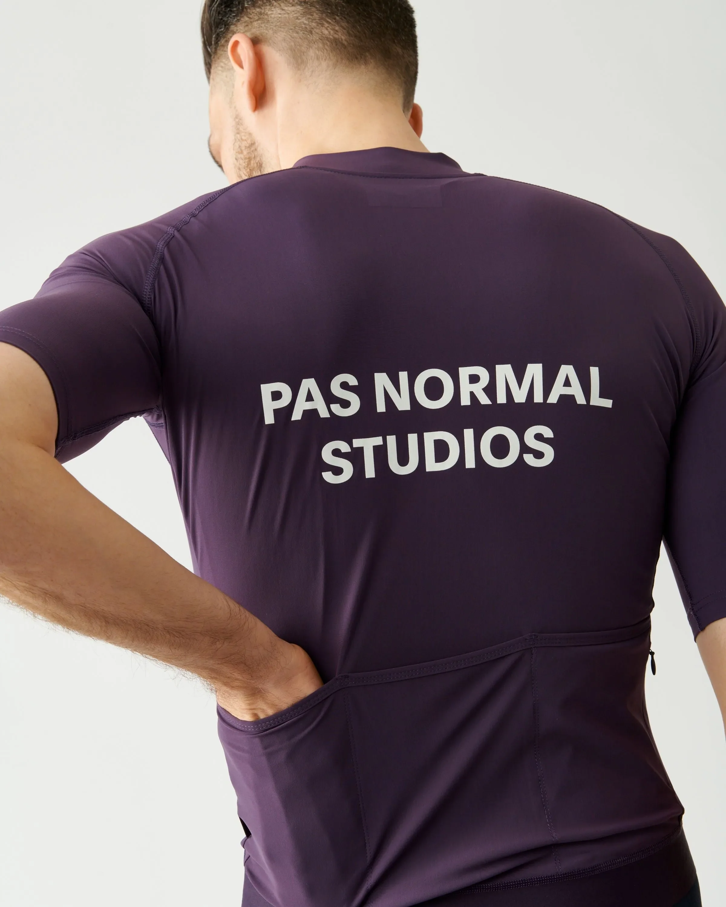 PAS NORMAL STUDIOS Men's Essential Jersey - Dark Purple - Image 2