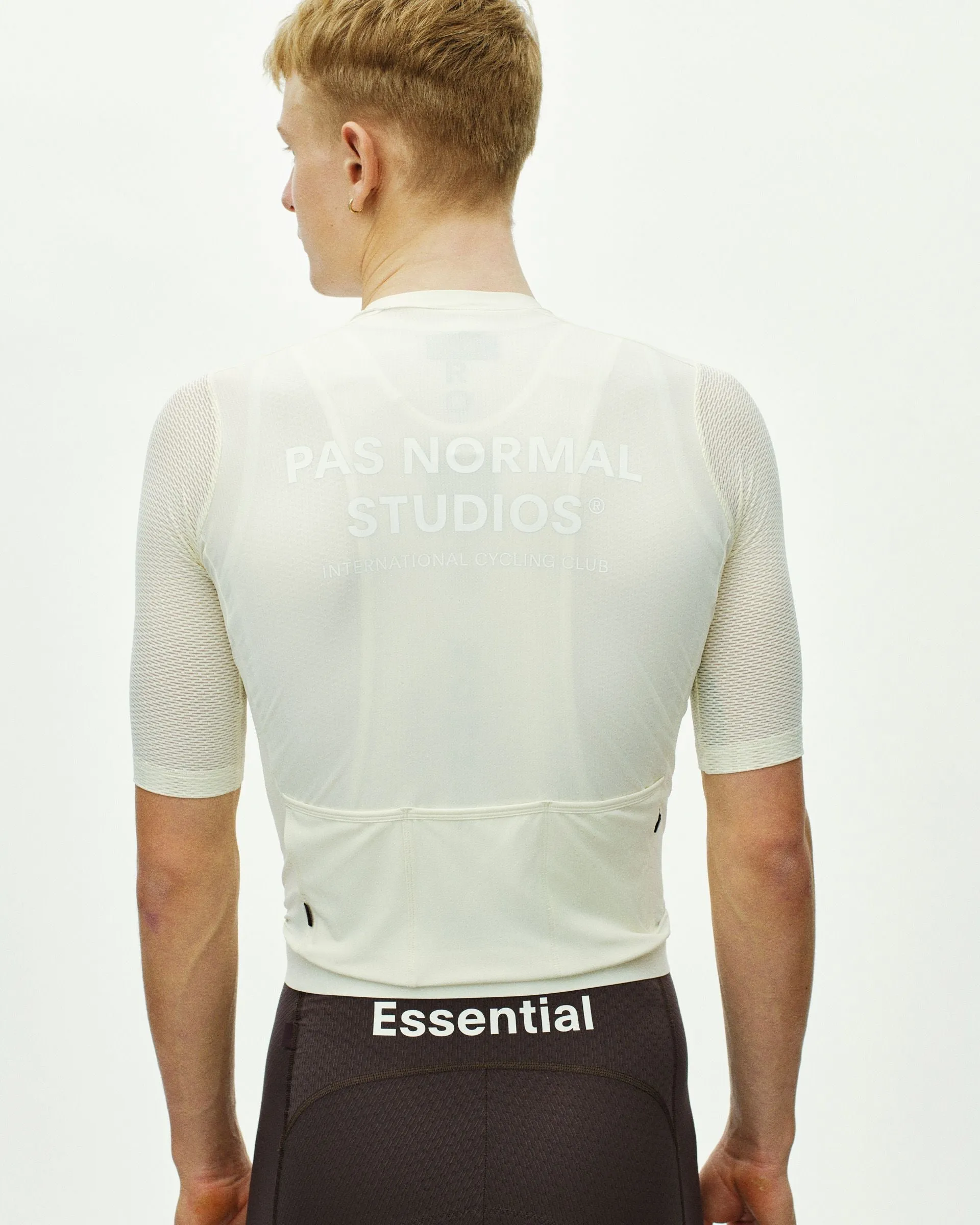 PAS NORMAL STUDIOS Essential Light Jersey - Off White - Image 3