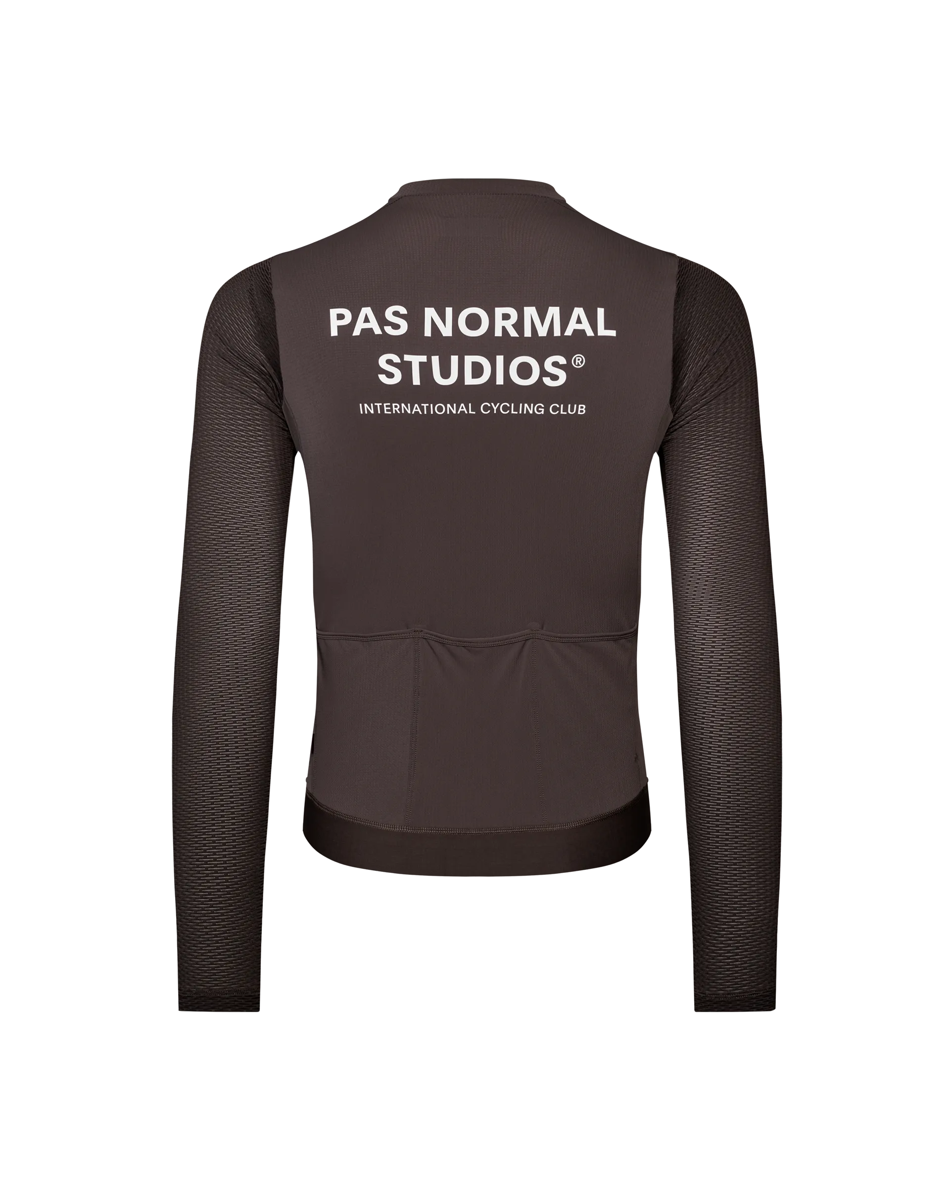 PAS NORMAL STUDIOS Men's Essential Light Long Sleeve Jersey - Dark Purple - Image 3