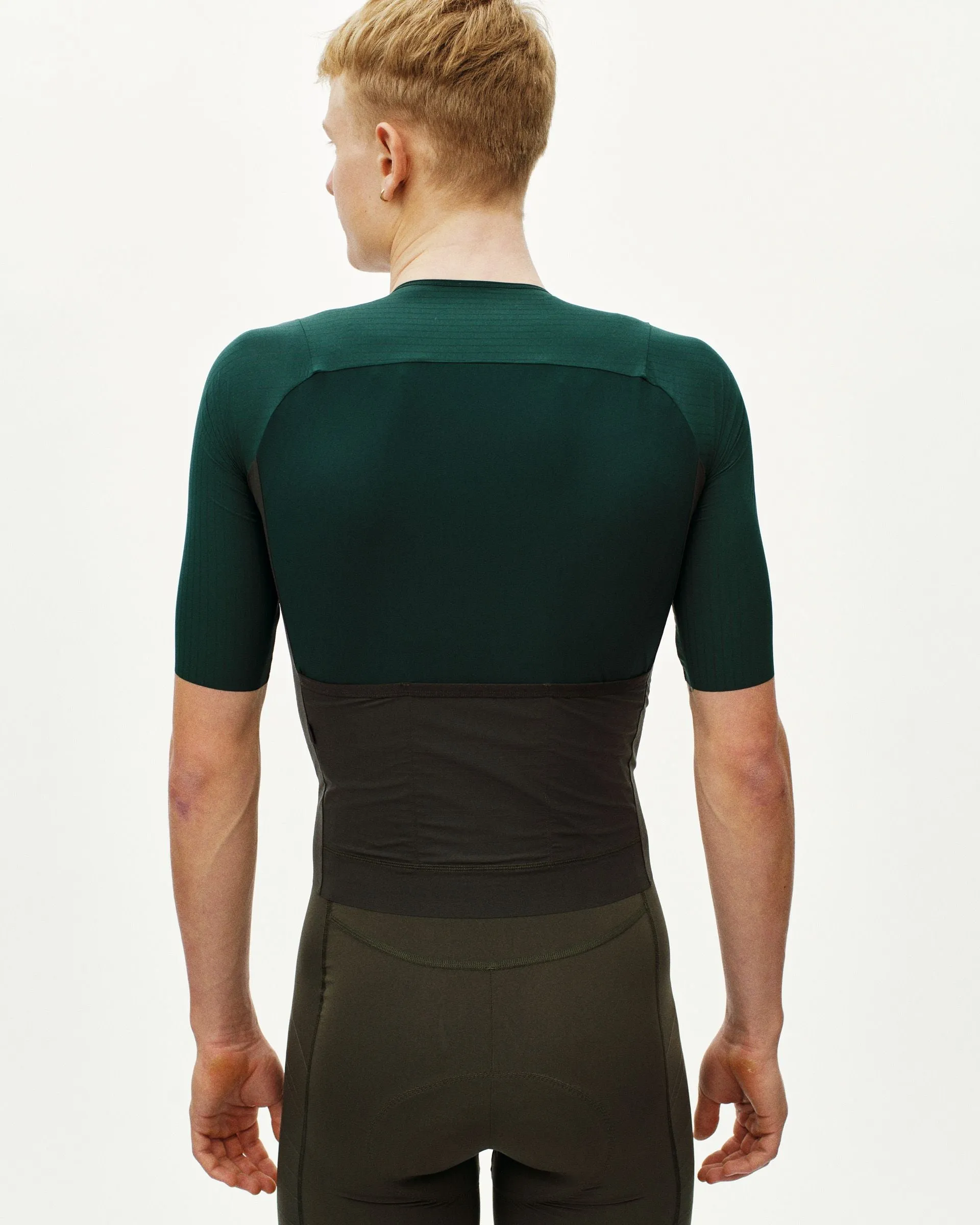 PAS NORMAL STUDIOS Men's Mechanism Pro Jersey - Petroleum / Dark Olive - Image 4