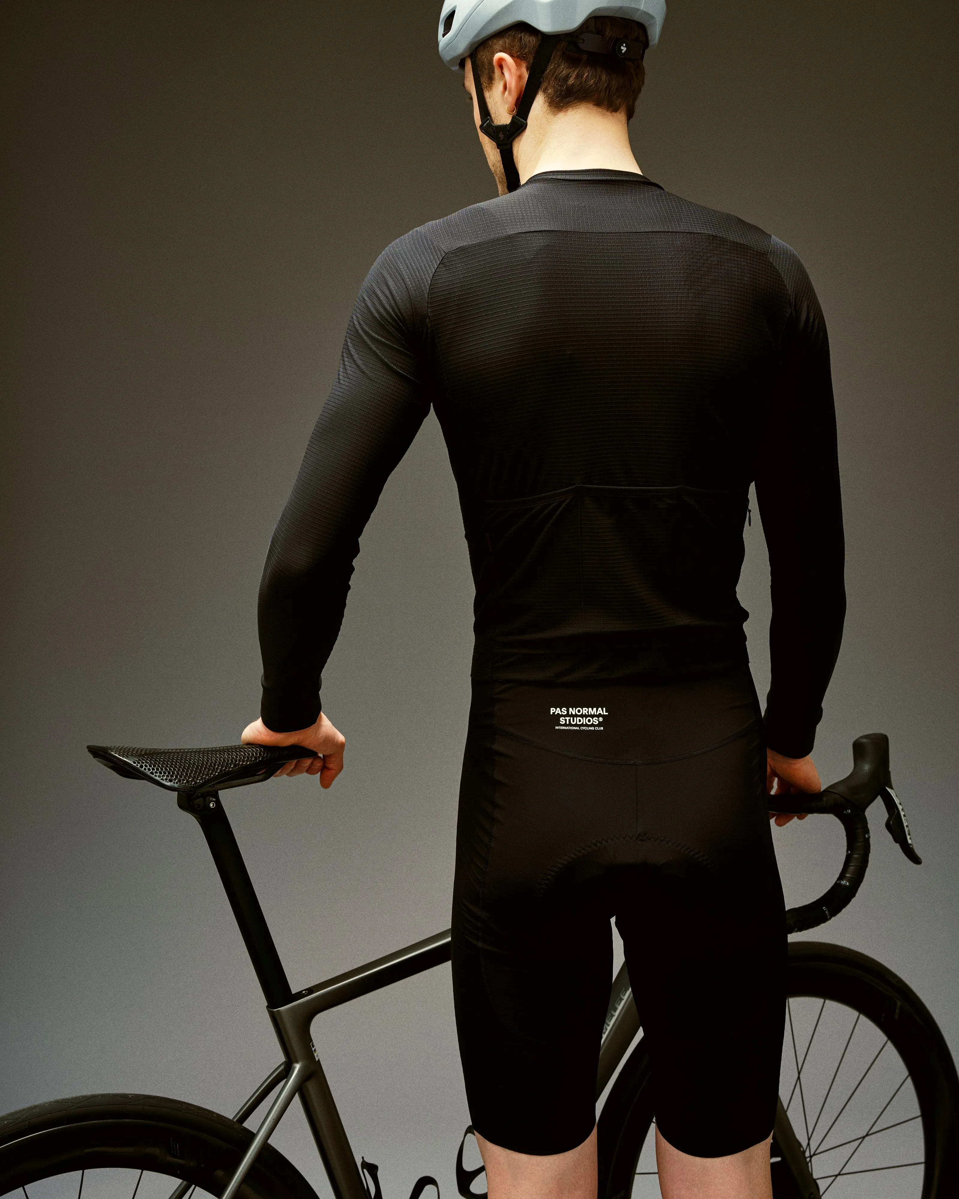 PAS NORMAL STUDIOS Men's Mechanism Pro Long Sleeve Jersey - Black - Image 7