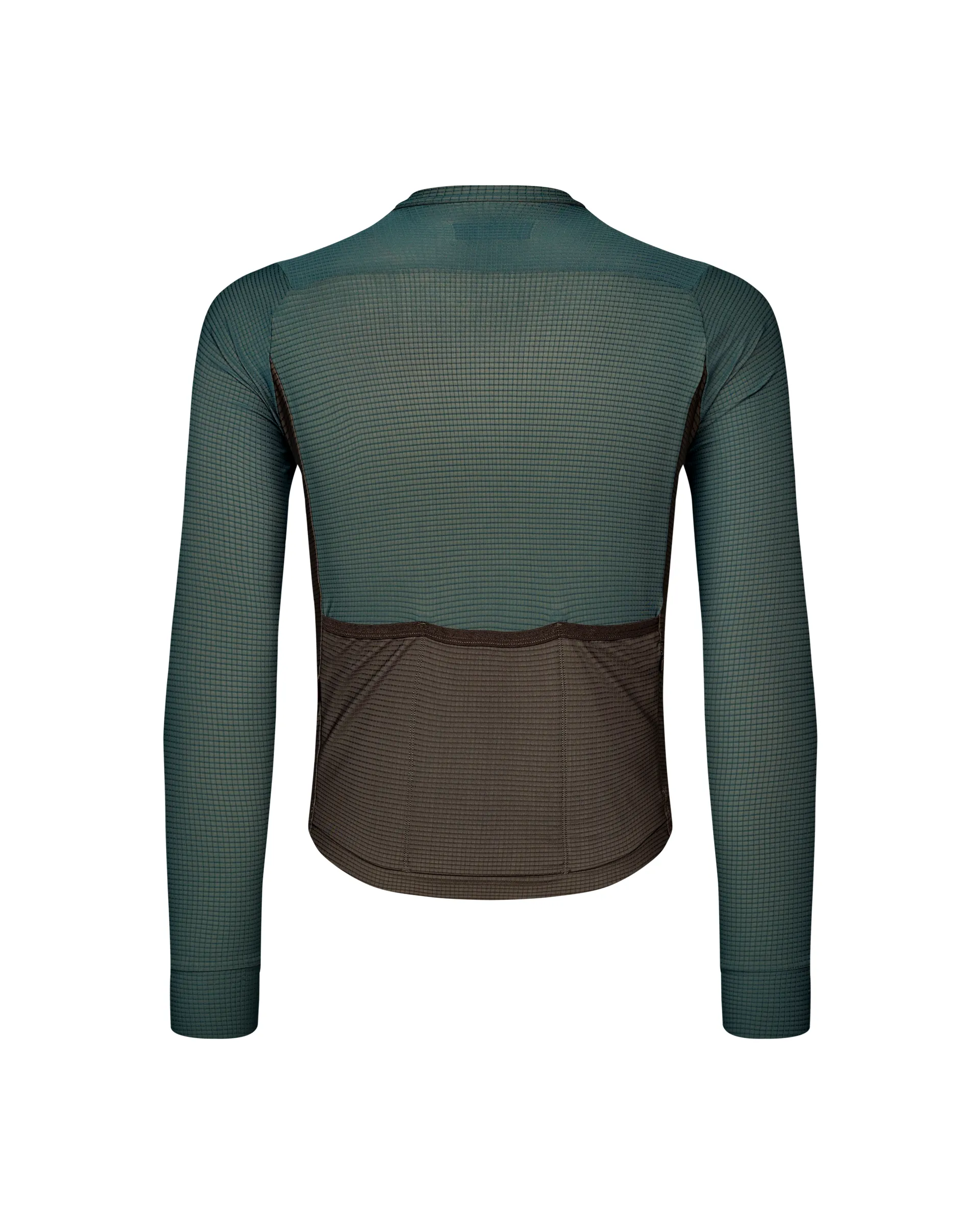PAS NORMAL STUDIOS Men's Mechanism Pro Long Sleeve Jersey - Petroleum / Dark Olive - Image 3