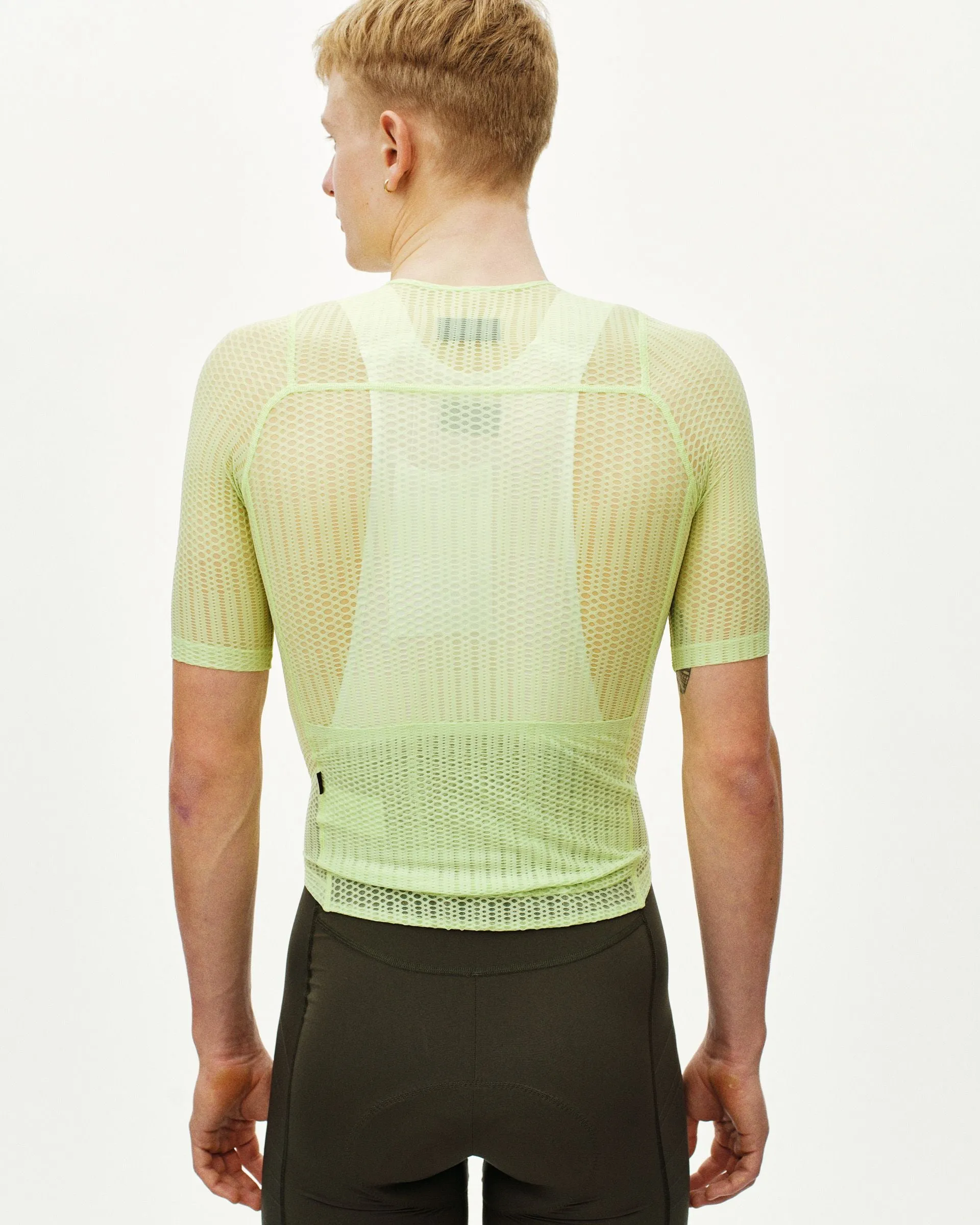 PAS NORMAL STUDIOS Men's Mechanism Pro Zipless Jersey - Wasabi Green - Image 4