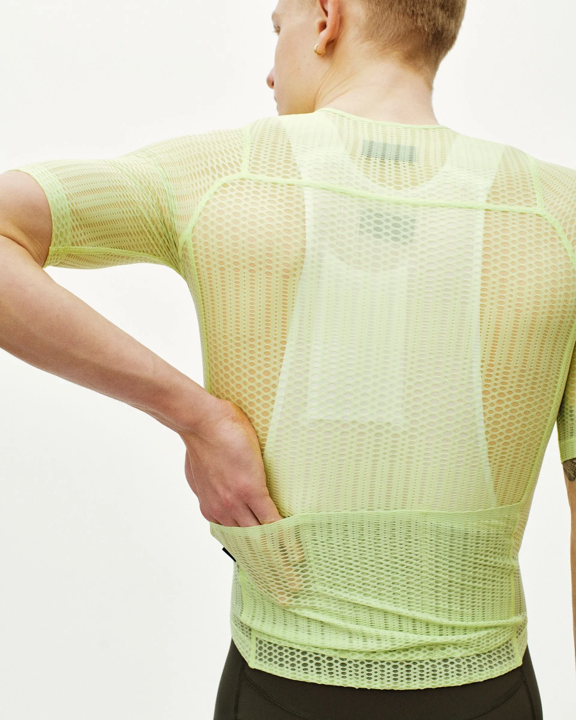 PAS NORMAL STUDIOS Men's Mechanism Pro Zipless Jersey - Wasabi Green - Image 6