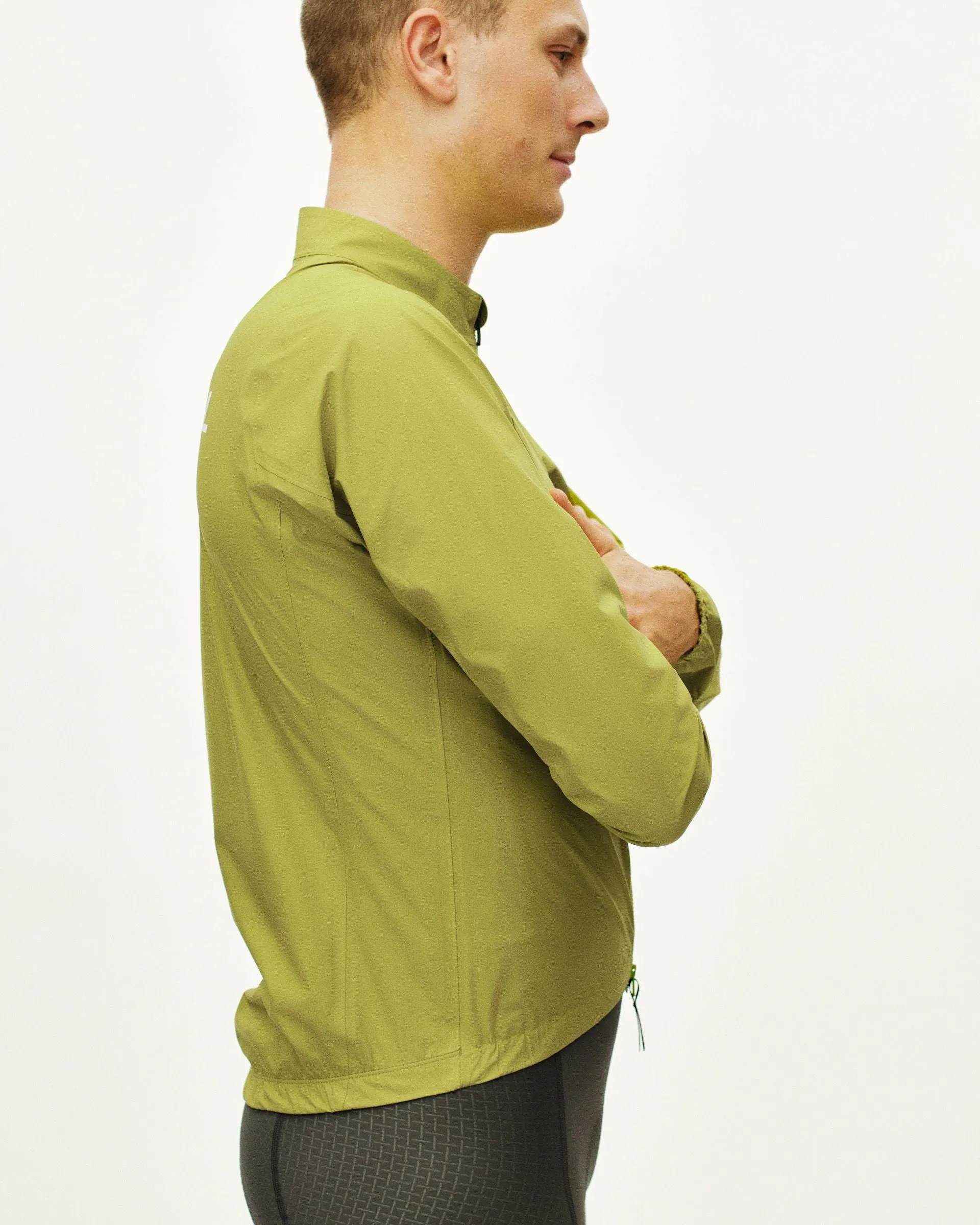 PAS NORMAL STUDIOS Men's Mechanism Rain Jacket - Moss Green - Image 5