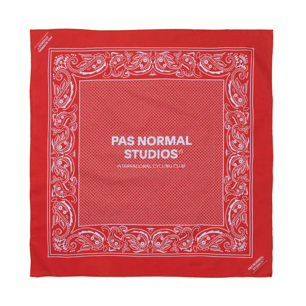 PAS NORMAL STUDIOS Off Race Bandana - Deep Red - Image 2