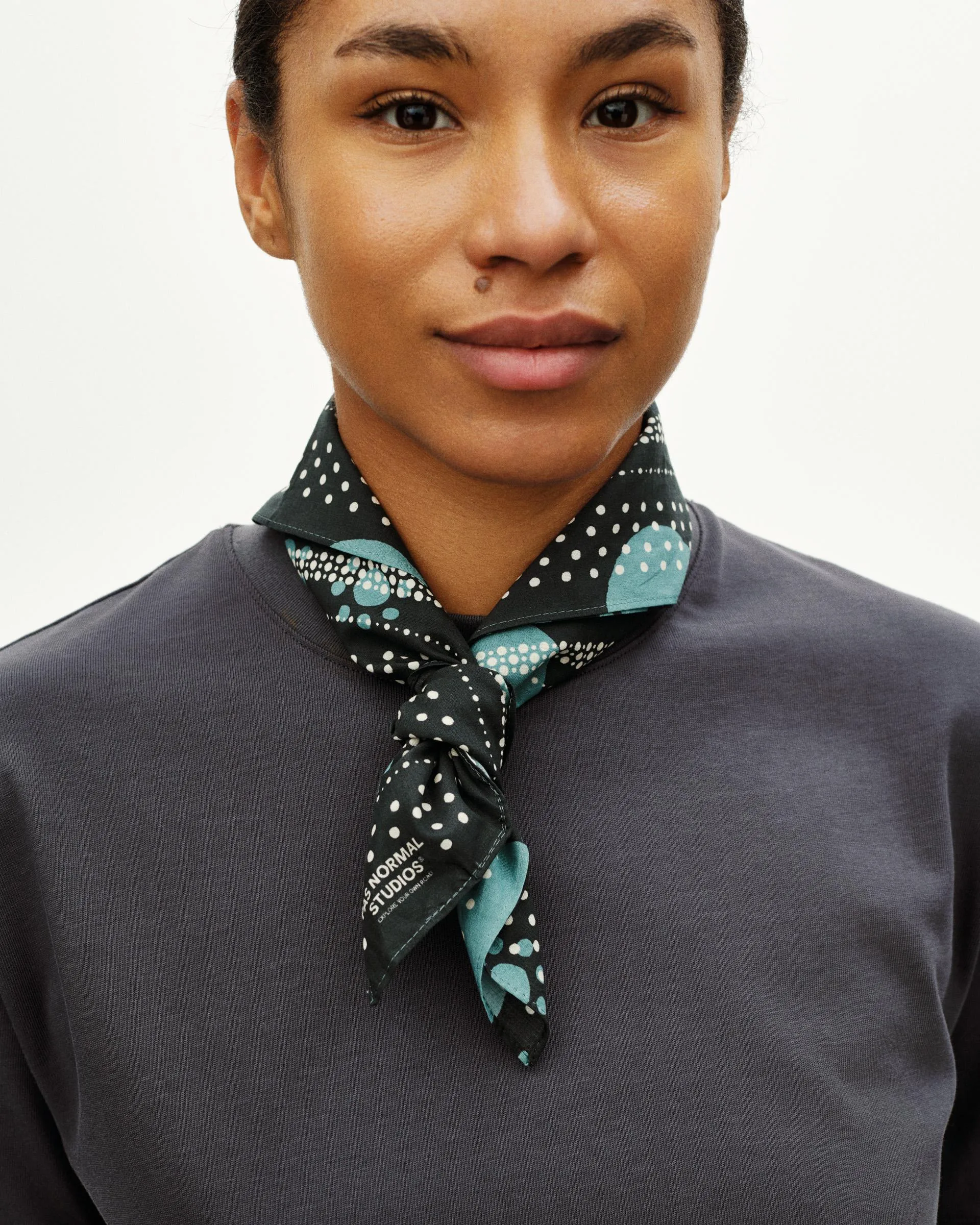 PAS NORMAL STUDIOS Off Race Bandana - Navy - Image 3