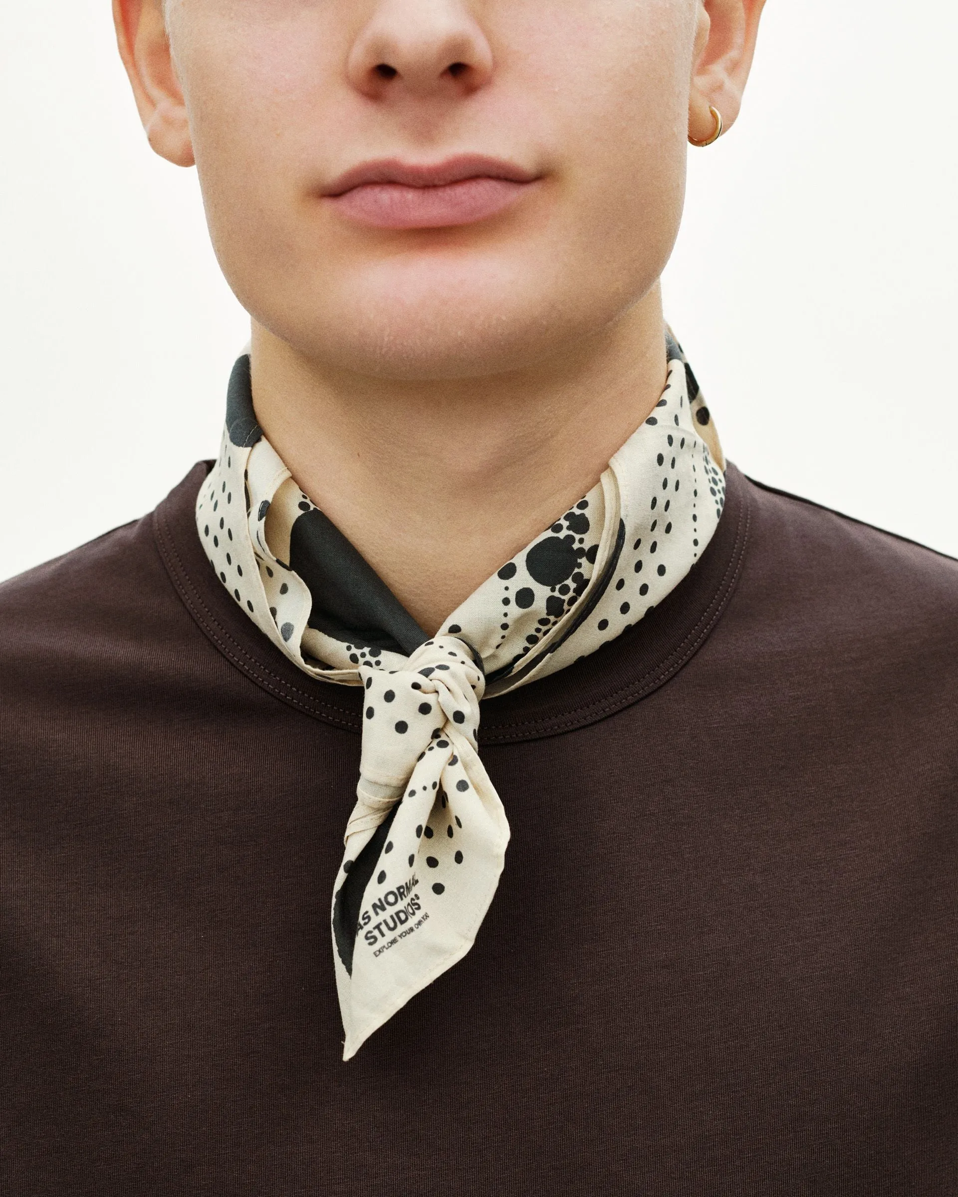 PAS NORMAL STUDIOS Off-Race Bandana - Off White - Image 4