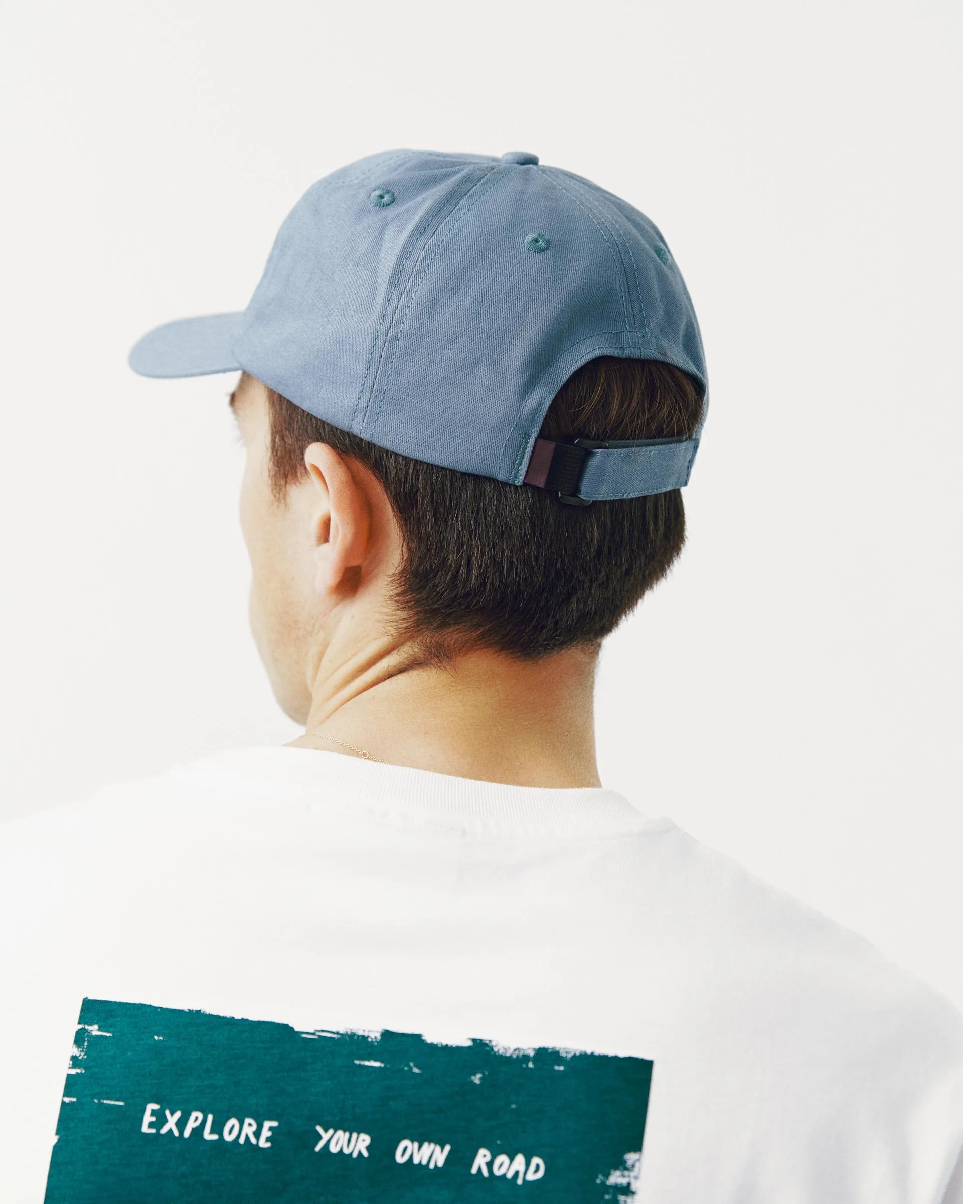 PAS NORMAL STUDIOS Off Race Cotton Cap - Light Blue - Image 4