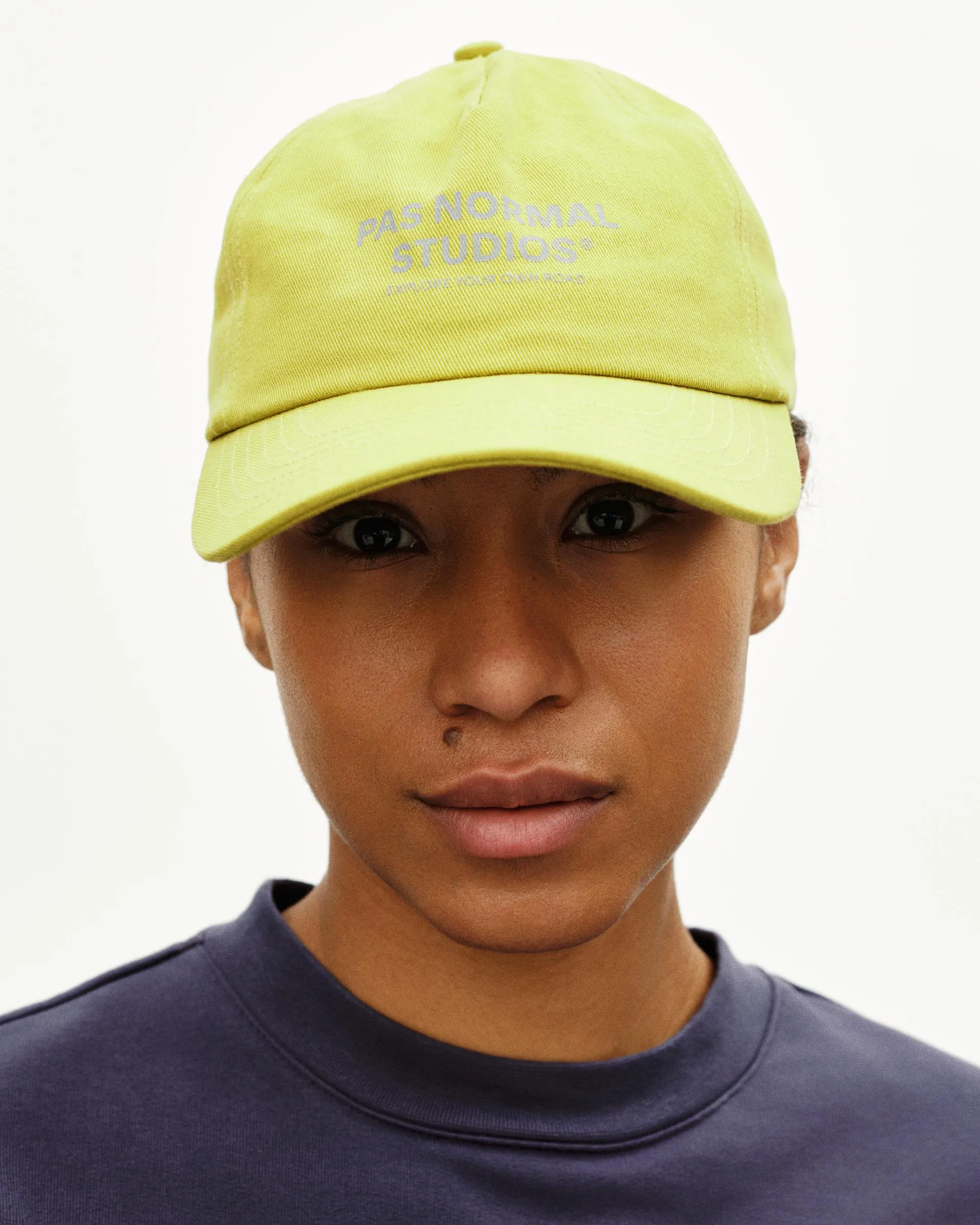PAS NORMAL STUDIOS Off Race Cotton Cap - Moss Green - Image 3
