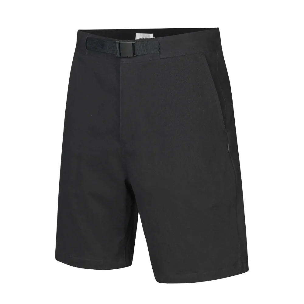 PAS NORMAL STUDIOS Off Race Cotton Twill Shorts - Black - Image 3