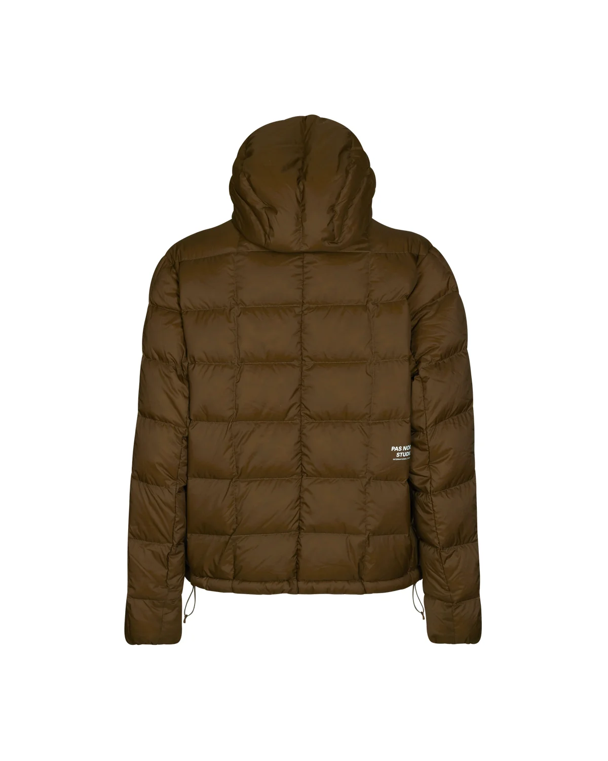 PAS NORMAL STUDIOS Off Race Down Jacket - Army Brown - Image 3