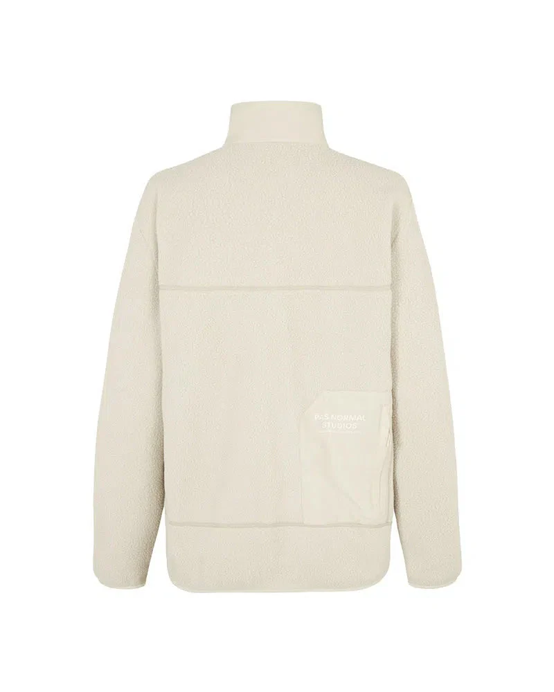 PAS NORMAL STUDIOS Off Race Fleece Jacket - Off White - Image 2