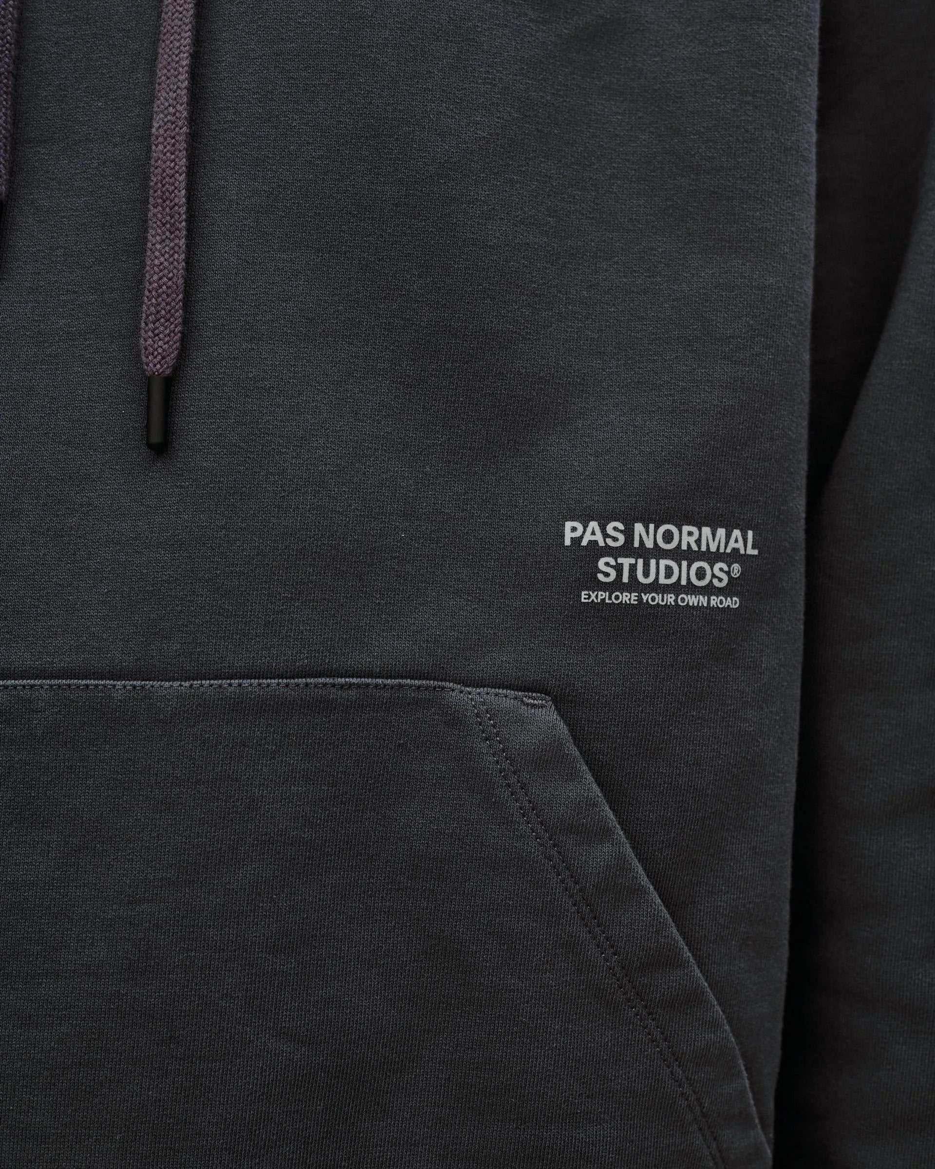 PAS NORMAL STUDIOS Off Race Graphic Hoodie - Dark Navy - Image 10