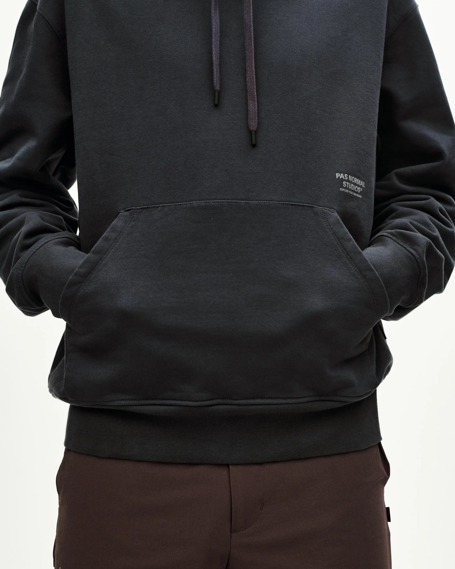 PAS NORMAL STUDIOS Off Race Graphic Hoodie - Dark Navy - Image 6