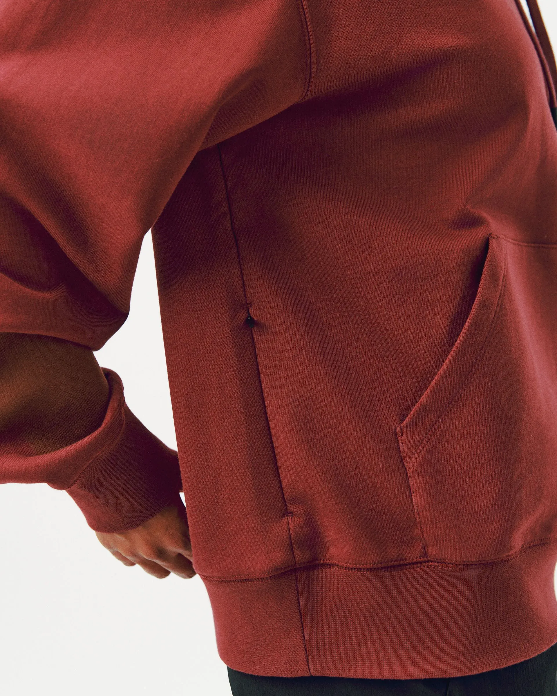 PAS NORMAL STUDIOS Off Race Graphic Hoodie - Maroon - Image 3