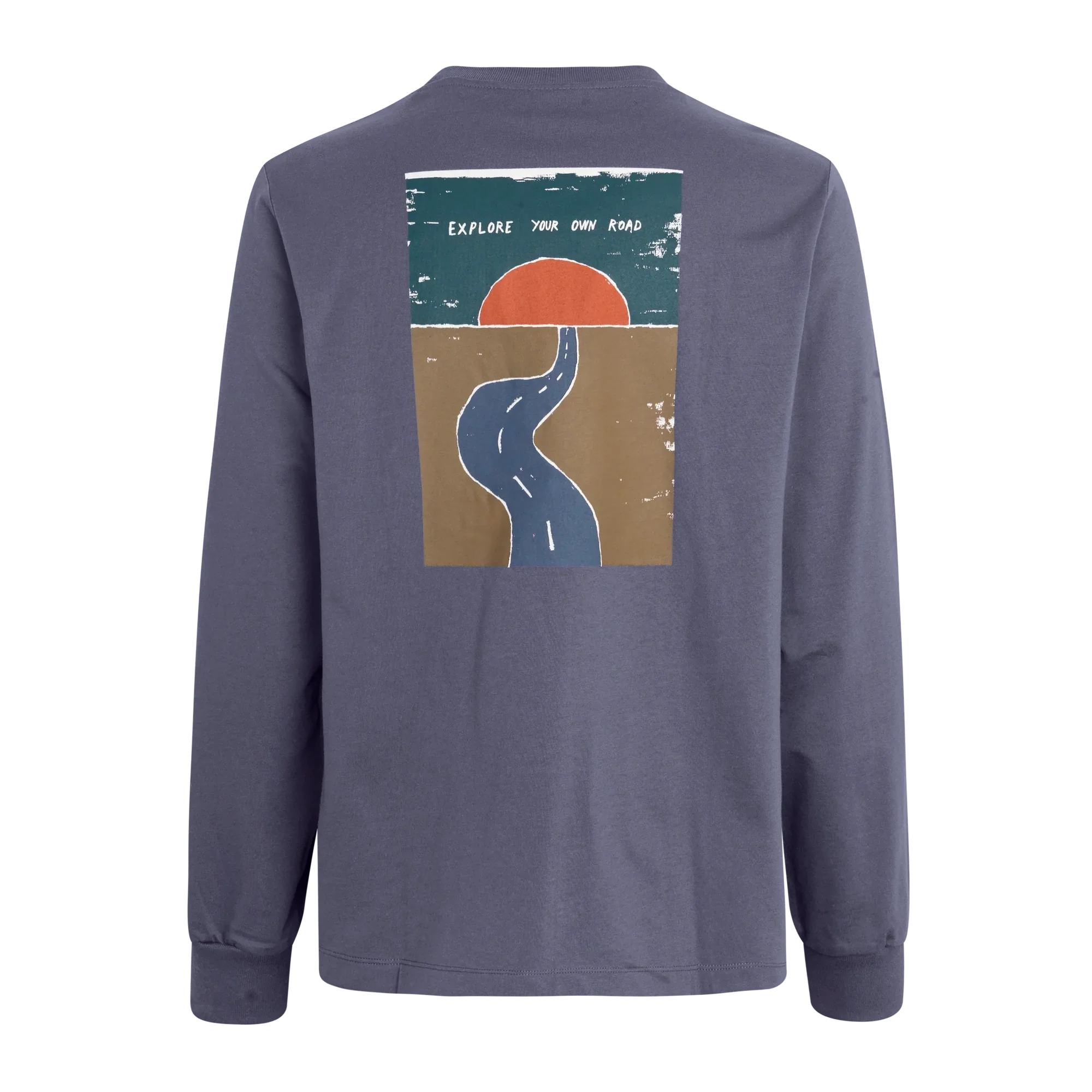 PAS NORMAL STUDIOS Off Race Graphic LS TShirt - Steel - Image 2