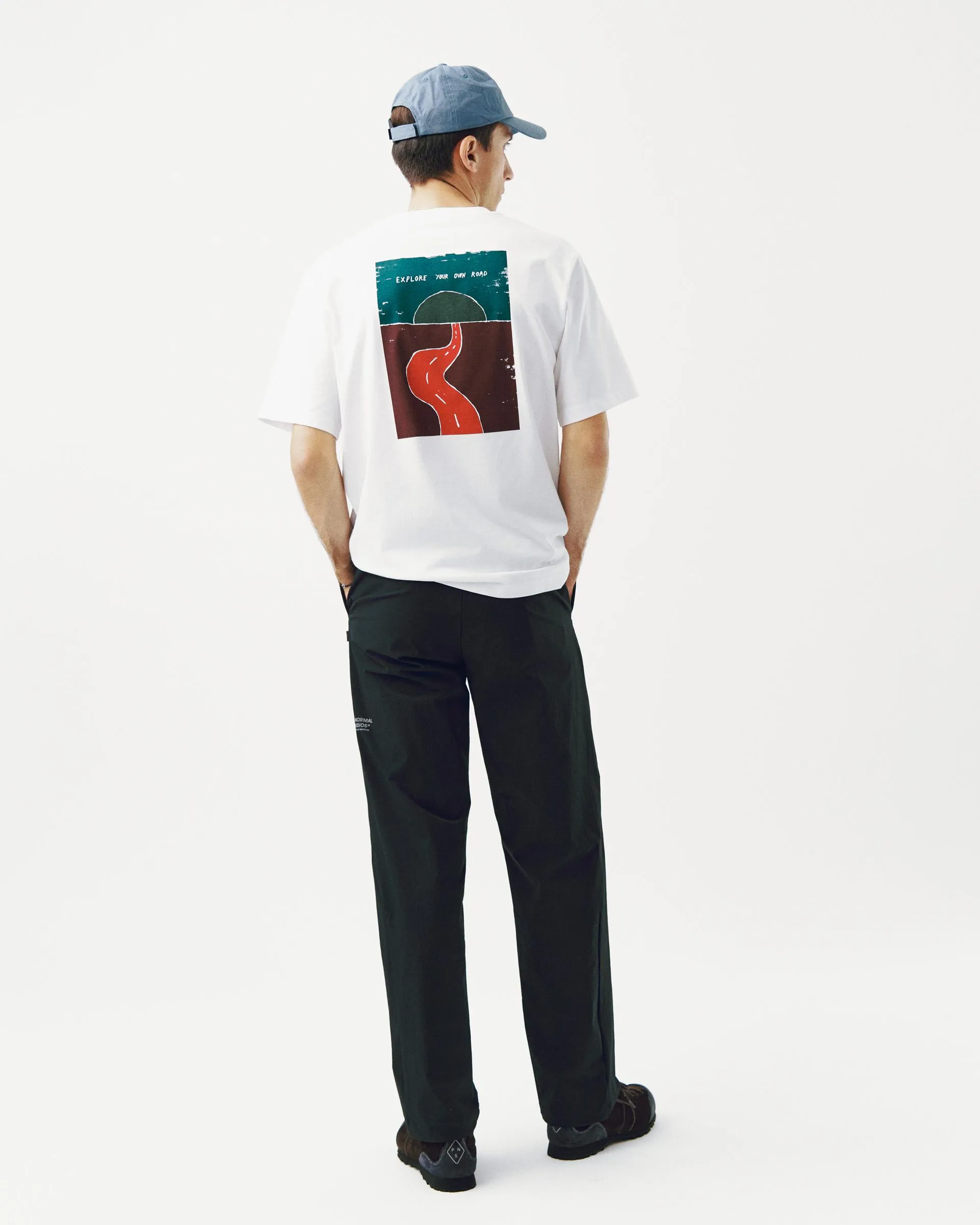 PAS NORMAL STUDIOS Off Race Graphic TShirt - Maroon - Image 6
