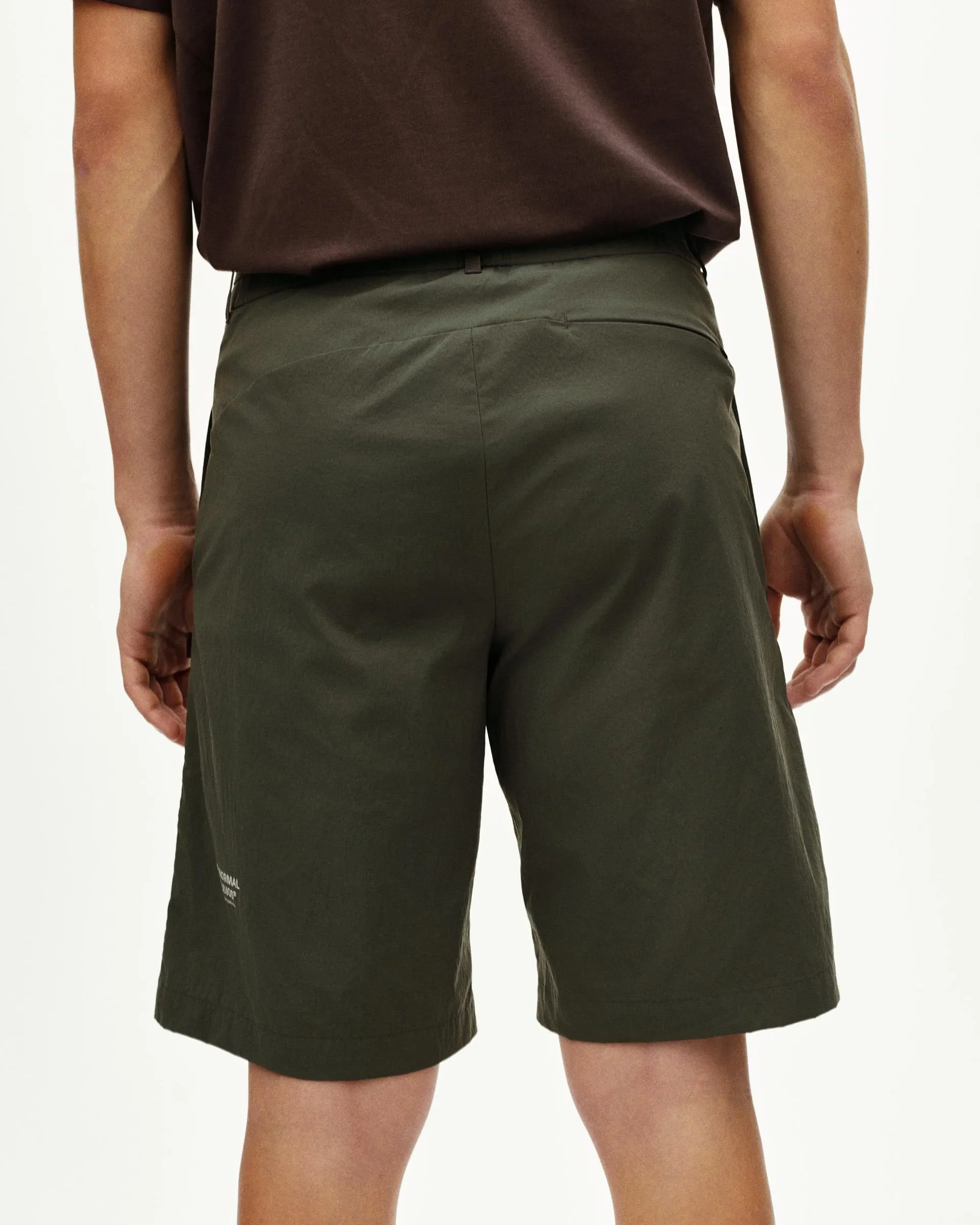 PAS NORMAL STUDIOS Off Race Light Tech Shorts - Dark Grey - Image 4