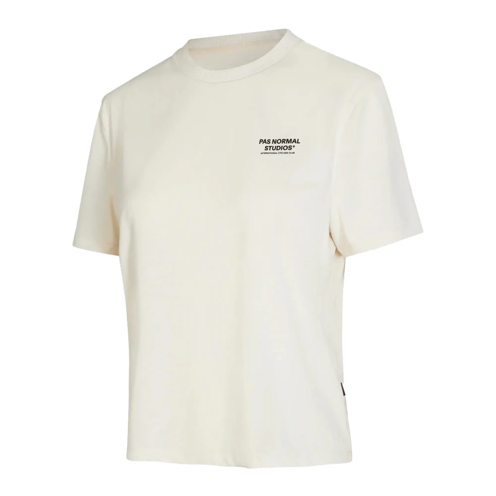 PAS NORMAL STUDIOS Off Race Lightweight Women Tshirt - Off White - Image 3