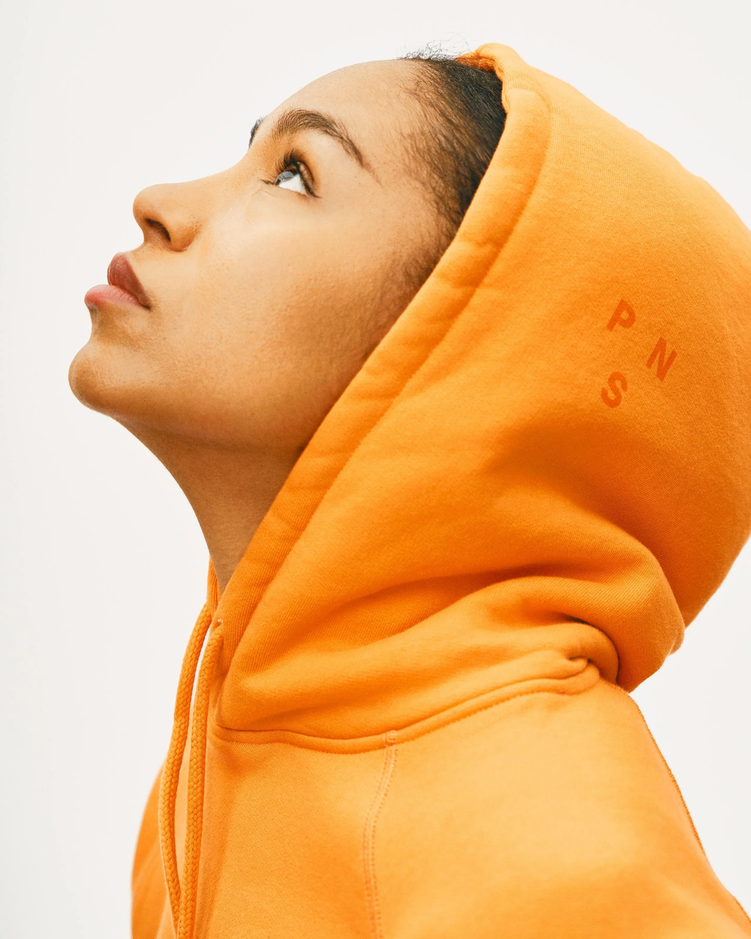 PAS NORMAL STUDIOS Off Race Logo Hoodie - Dusty Orange - Image 4