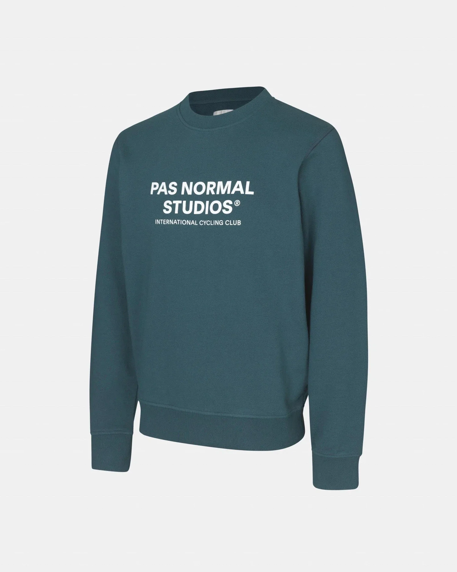 PAS NORMAL STUDIOS Off Race Logo Sweatshirt - Teal - Image 3