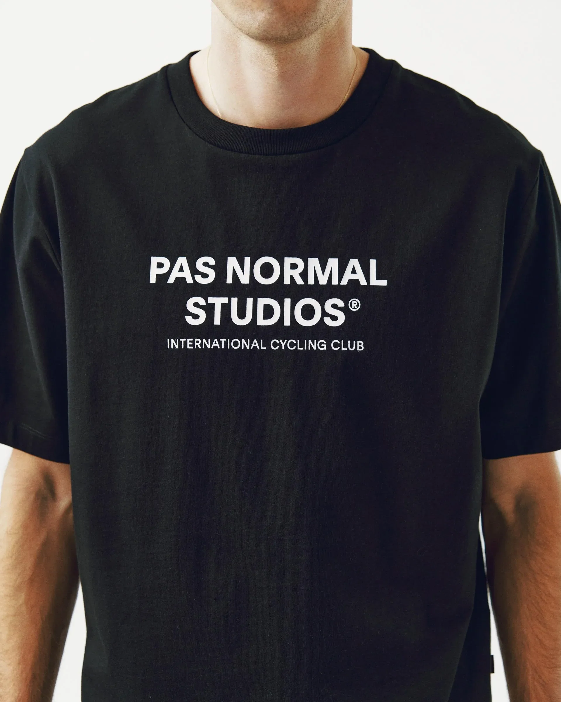 PAS NORMAL STUDIOS Off Race Logo TShirt - Black - Image 3