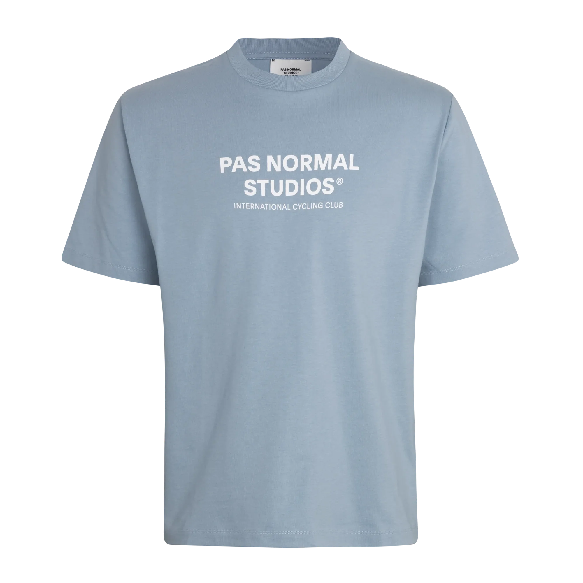 PAS NORMAL STUDIOS Off Race Logo TShirt - Light Blue