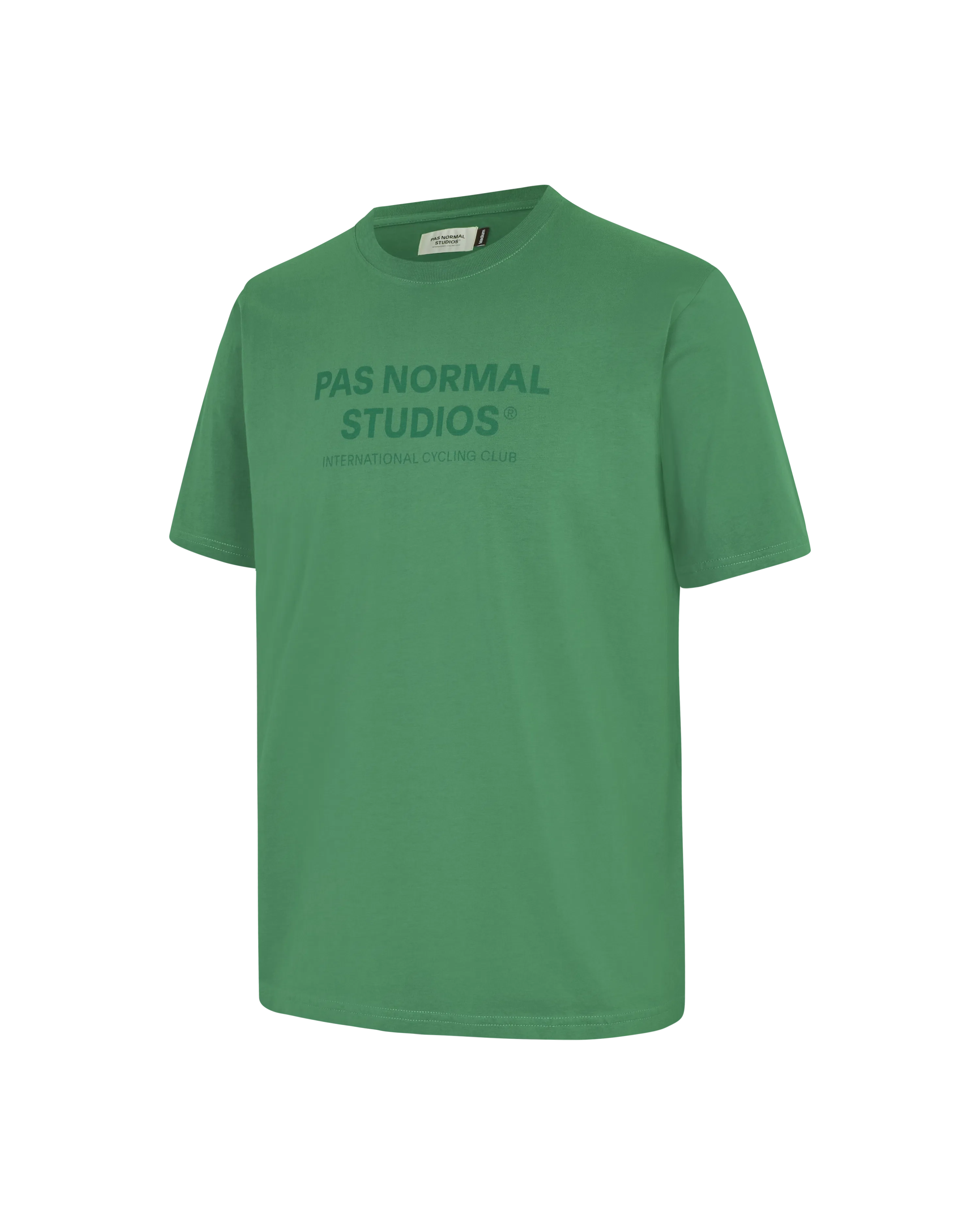 PAS NORMAL STUDIOS Off Race Logo Tshirt Short Sleeve - Smoke Green - Image 3