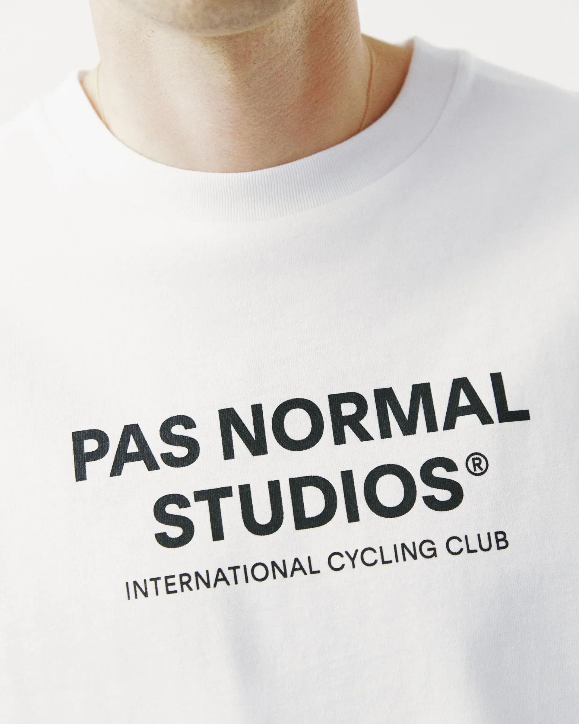 PAS NORMAL STUDIOS Off Race Logo TShirt - White - Image 3