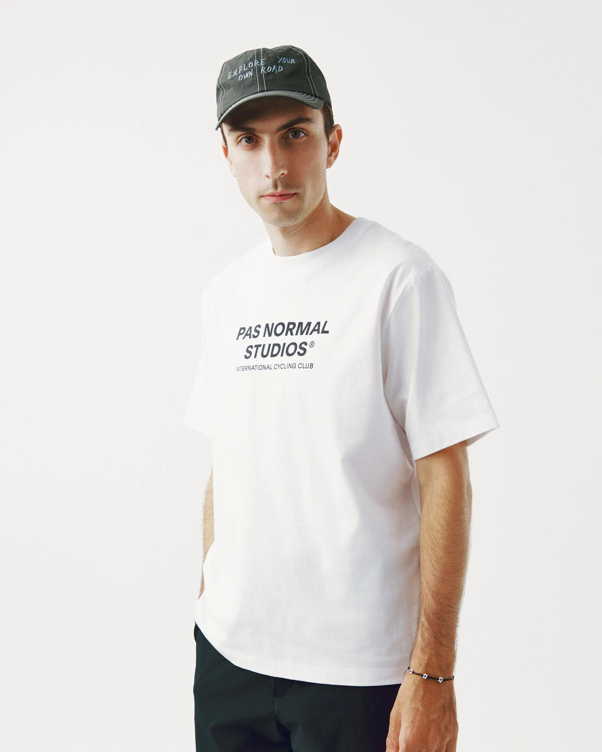 PAS NORMAL STUDIOS Off Race Logo TShirt - White - Image 5