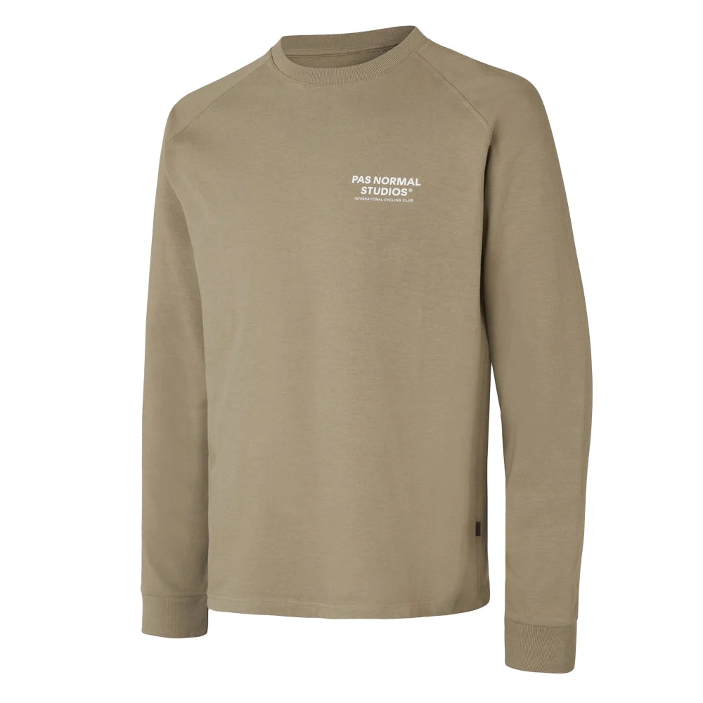 PAS NORMAL STUDIOS Off Race LS Tshirt - Beige - Image 3