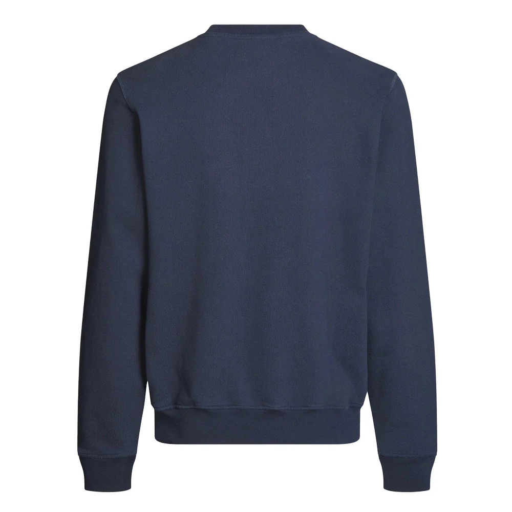 PAS NORMAL STUDIOS Off Race Patch Sweatshirt - Navy - Image 2